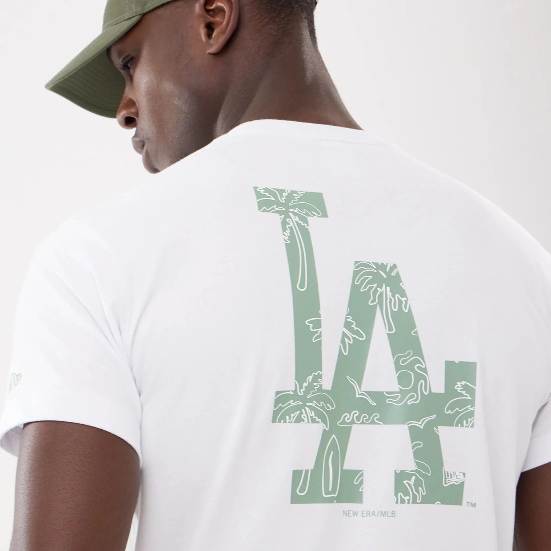 LA Dodgers MLB Resort White T-Shirt - Image 4
