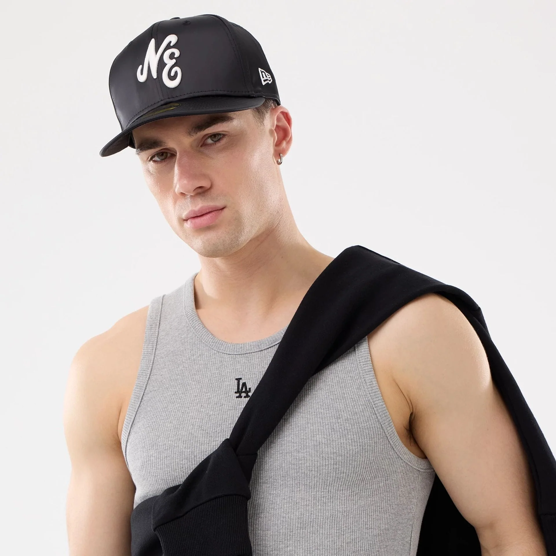 LA Dodgers MLB Rib Grey Vest - Image 3