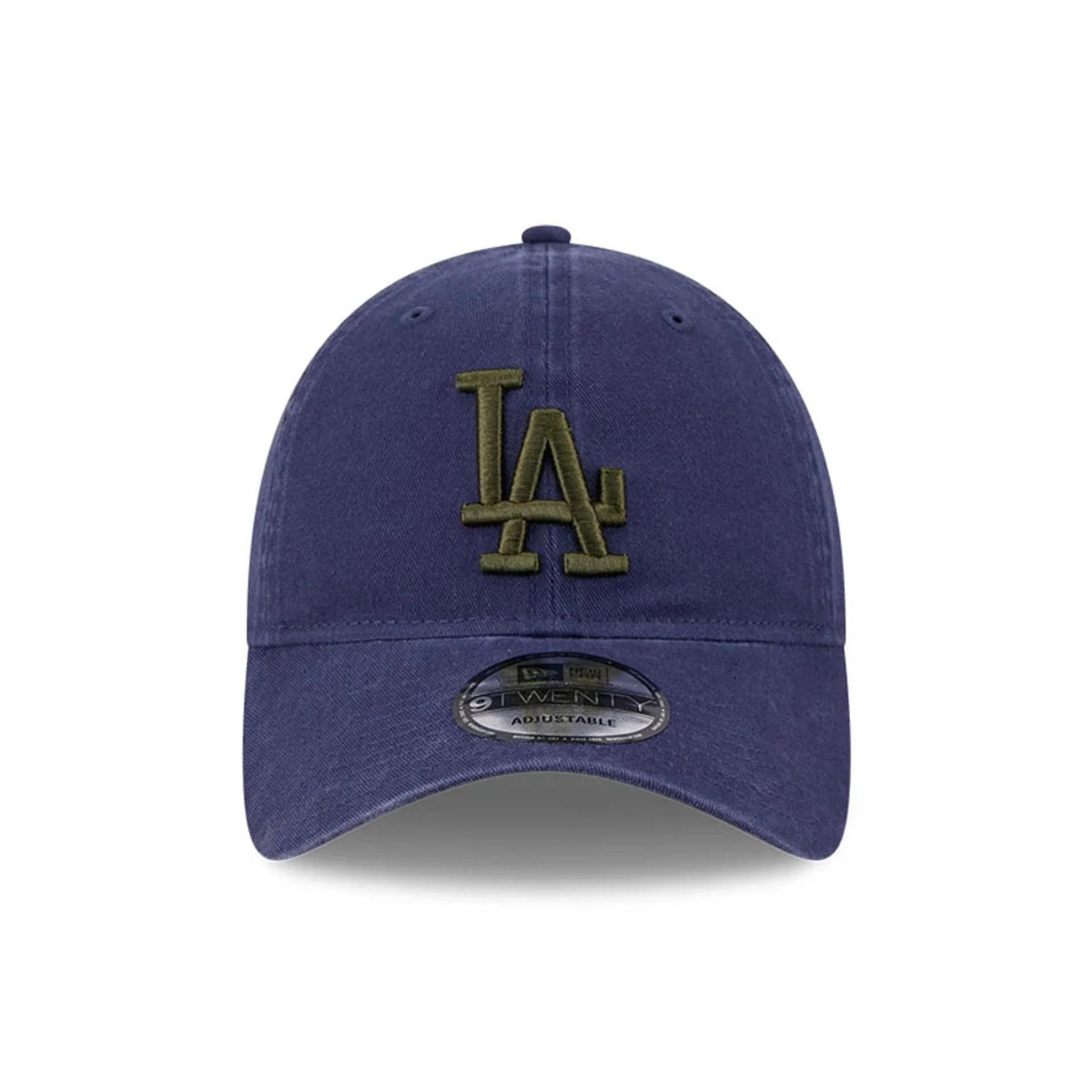 LA Dodgers MLB Rifle Green Logo Navy 9TWENTY Adjustable Cap - Image 2