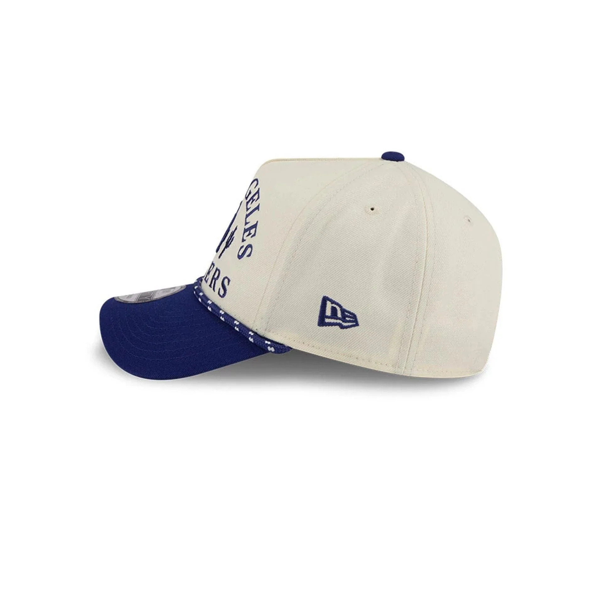 LA Dodgers MLB Rope Dark Blue 9FORTY A-Frame Adjustable Cap - Image 4