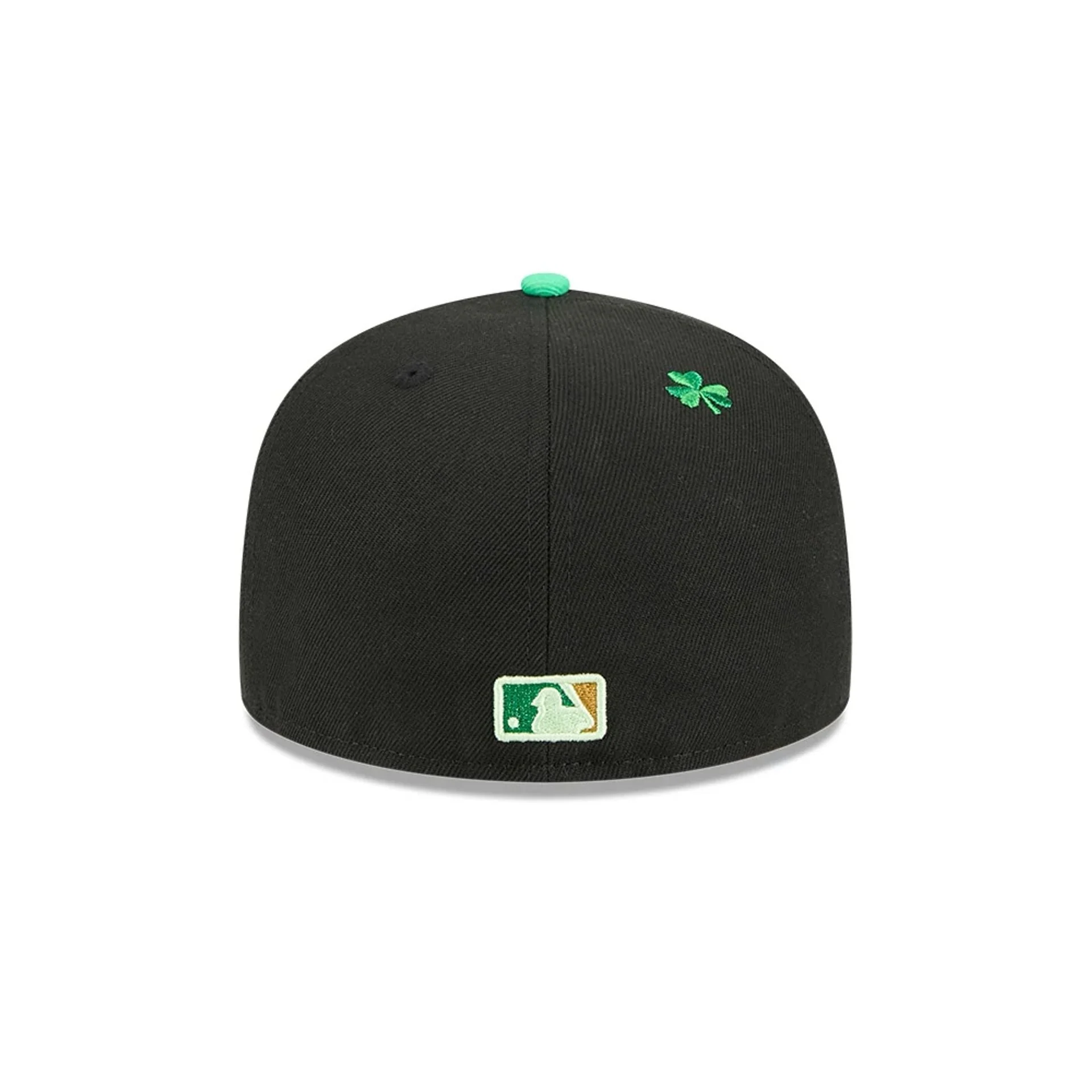 LA Dodgers MLB Saint Patrick's Day Black 59FIFTY Fitted Cap - Image 7