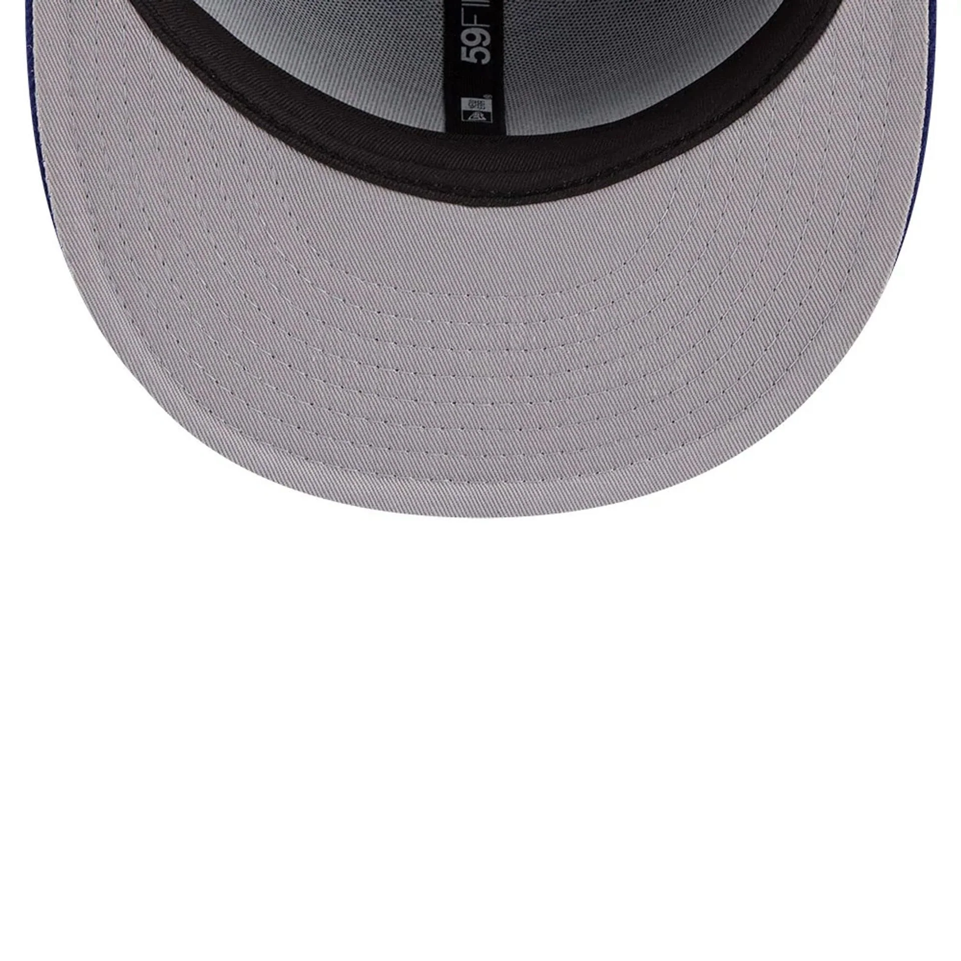 LA Dodgers MLB Script Dark Blue 59FIFTY Fitted Cap - Image 2