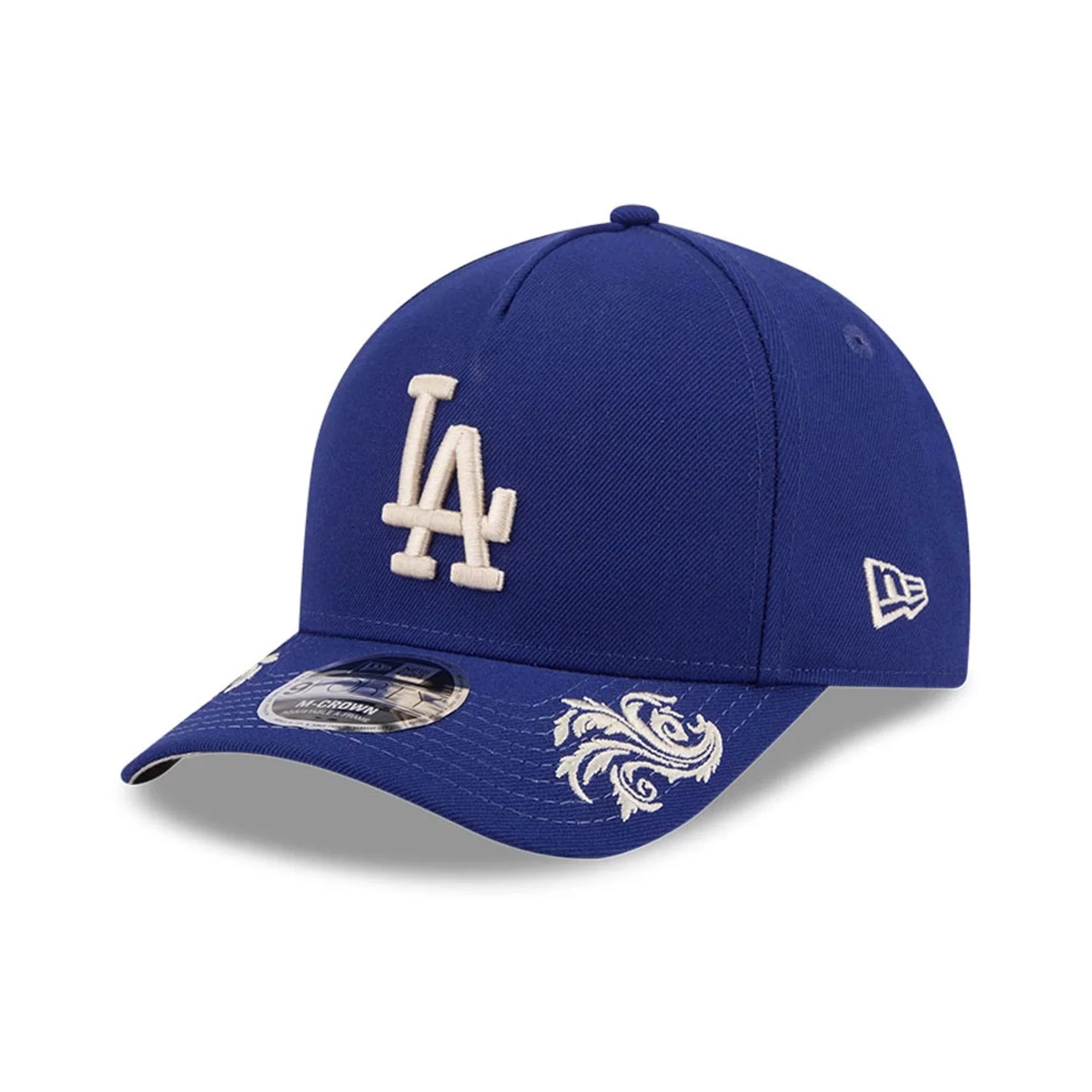 LA Dodgers MLB Script Dark Blue 9FORTY M-Crown A-Frame Adjustable Cap - Image 5