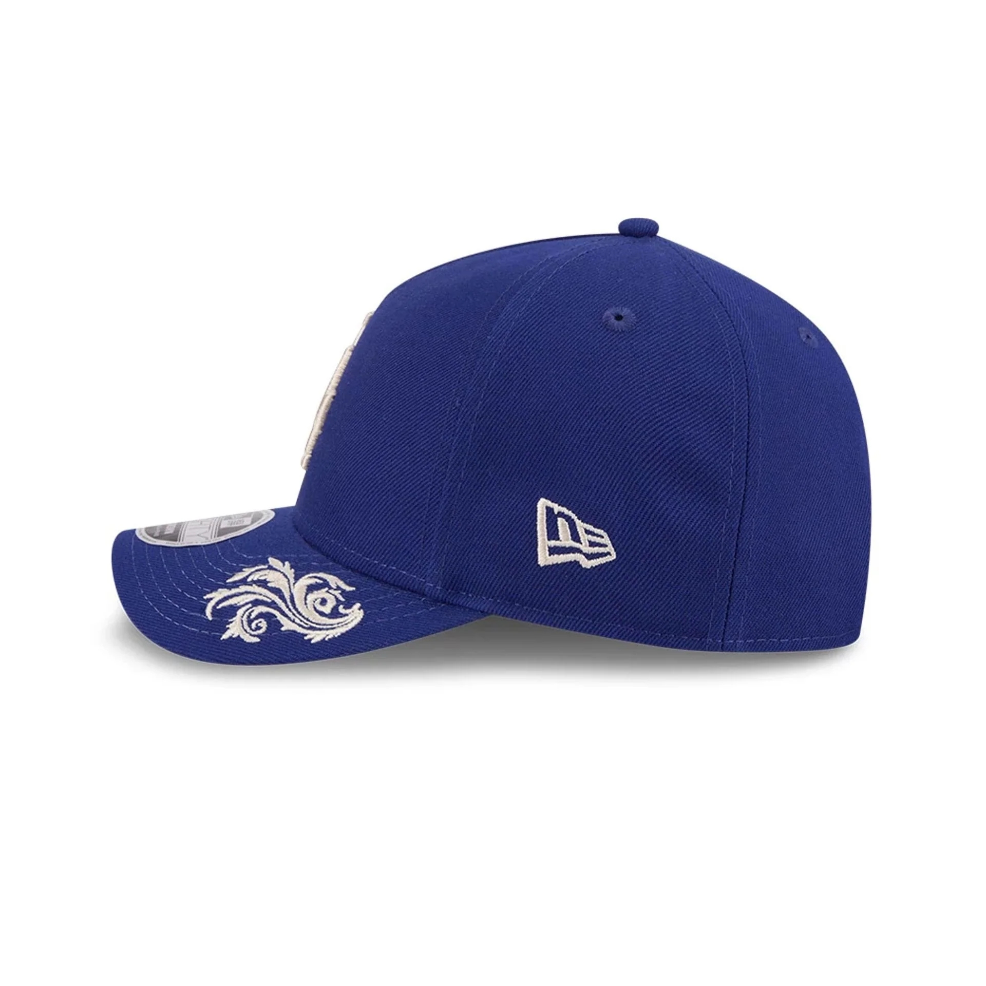 LA Dodgers MLB Script Dark Blue 9FORTY M-Crown A-Frame Adjustable Cap - Image 7