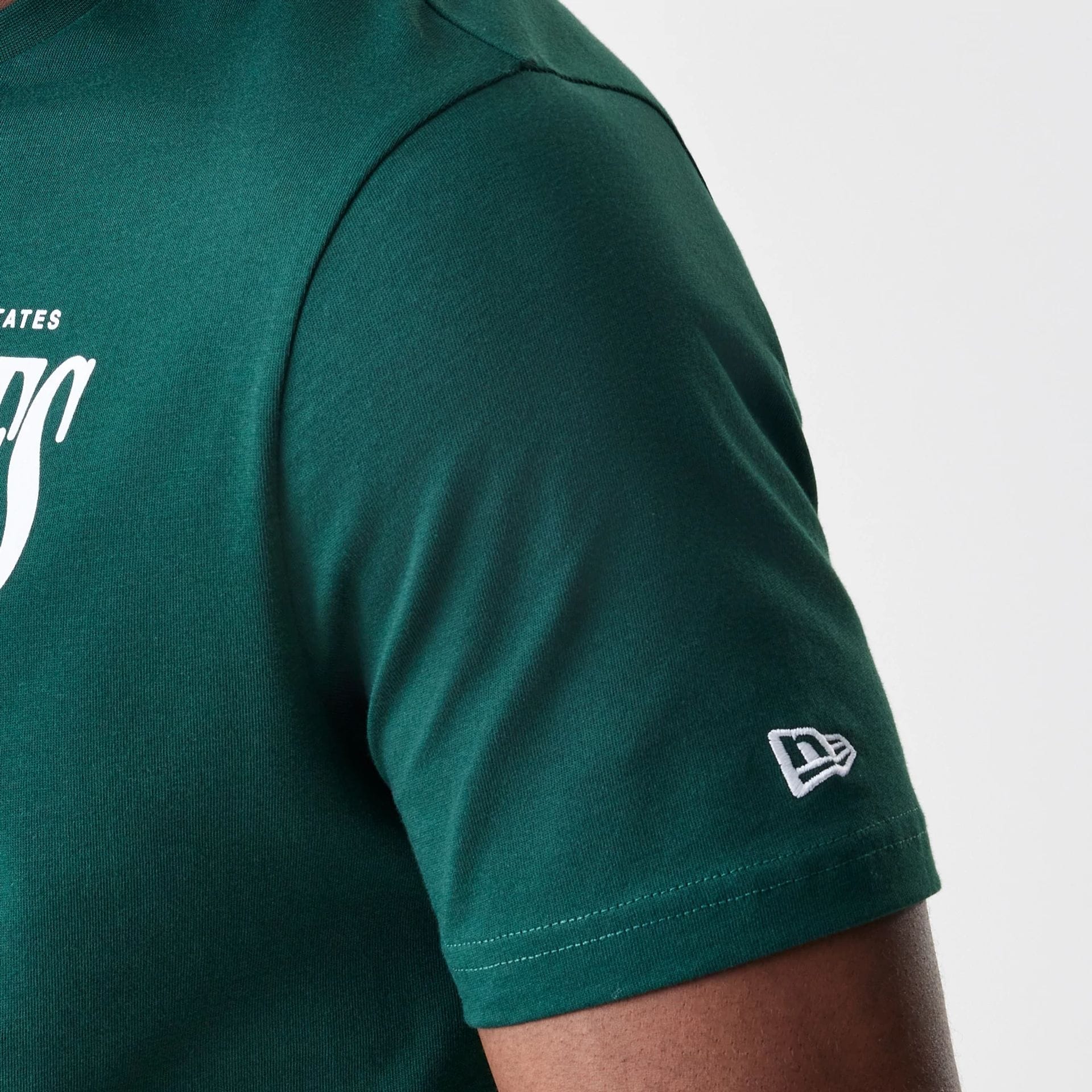 LA Dodgers MLB Script Graphic Dark Green T-Shirt - Image 6