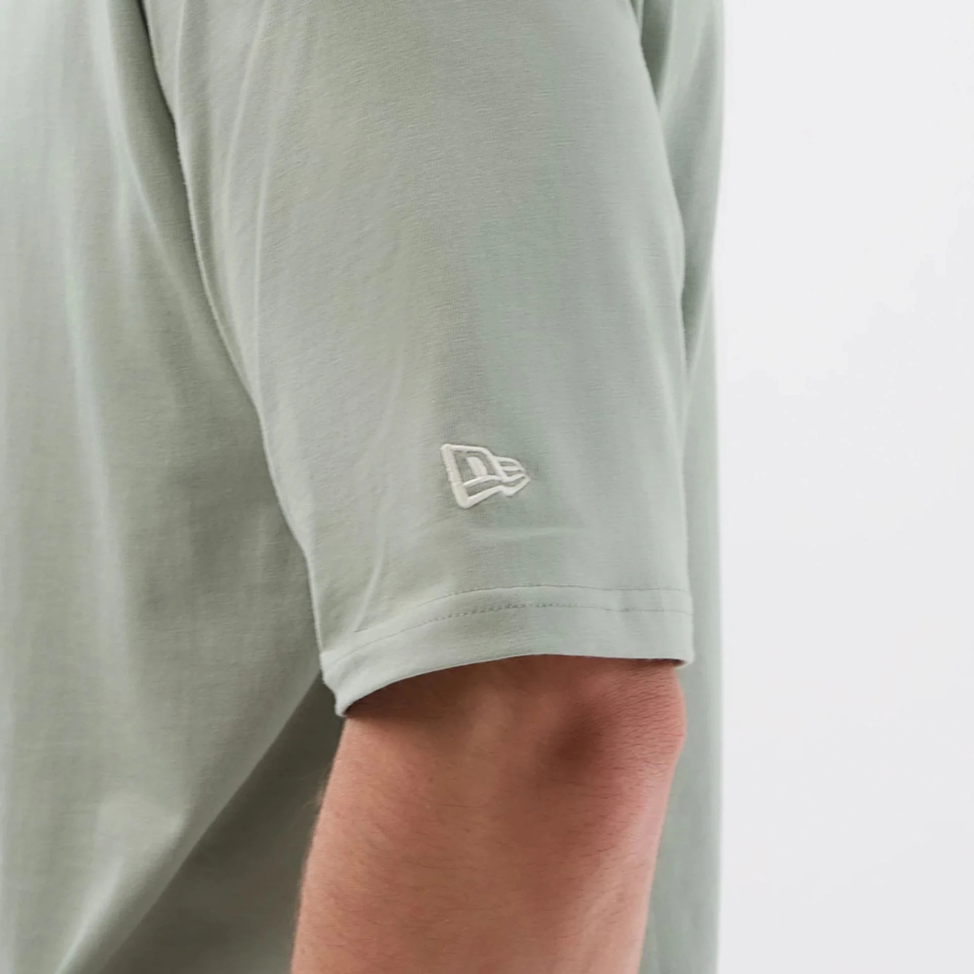 LA Dodgers MLB Script Pastel Green Oversized T-Shirt - Image 7