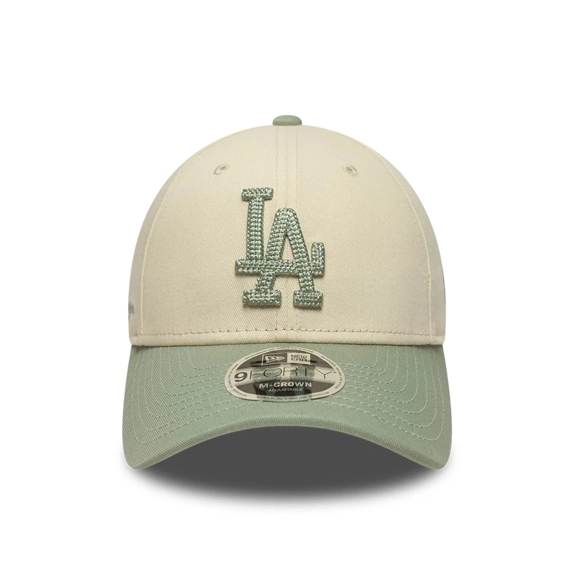 LA Dodgers MLB Side Script Cream 9FORTY M-Crown Adjustable Cap - Image 2