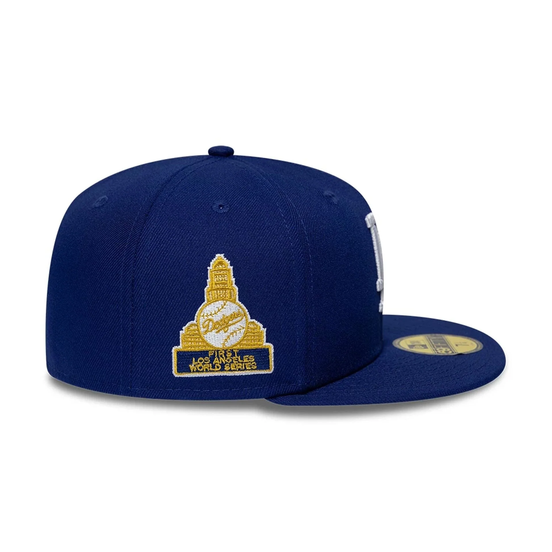 LA Dodgers MLB Sidepatch Dark Blue 59FIFTY Fitted Cap - Image 5