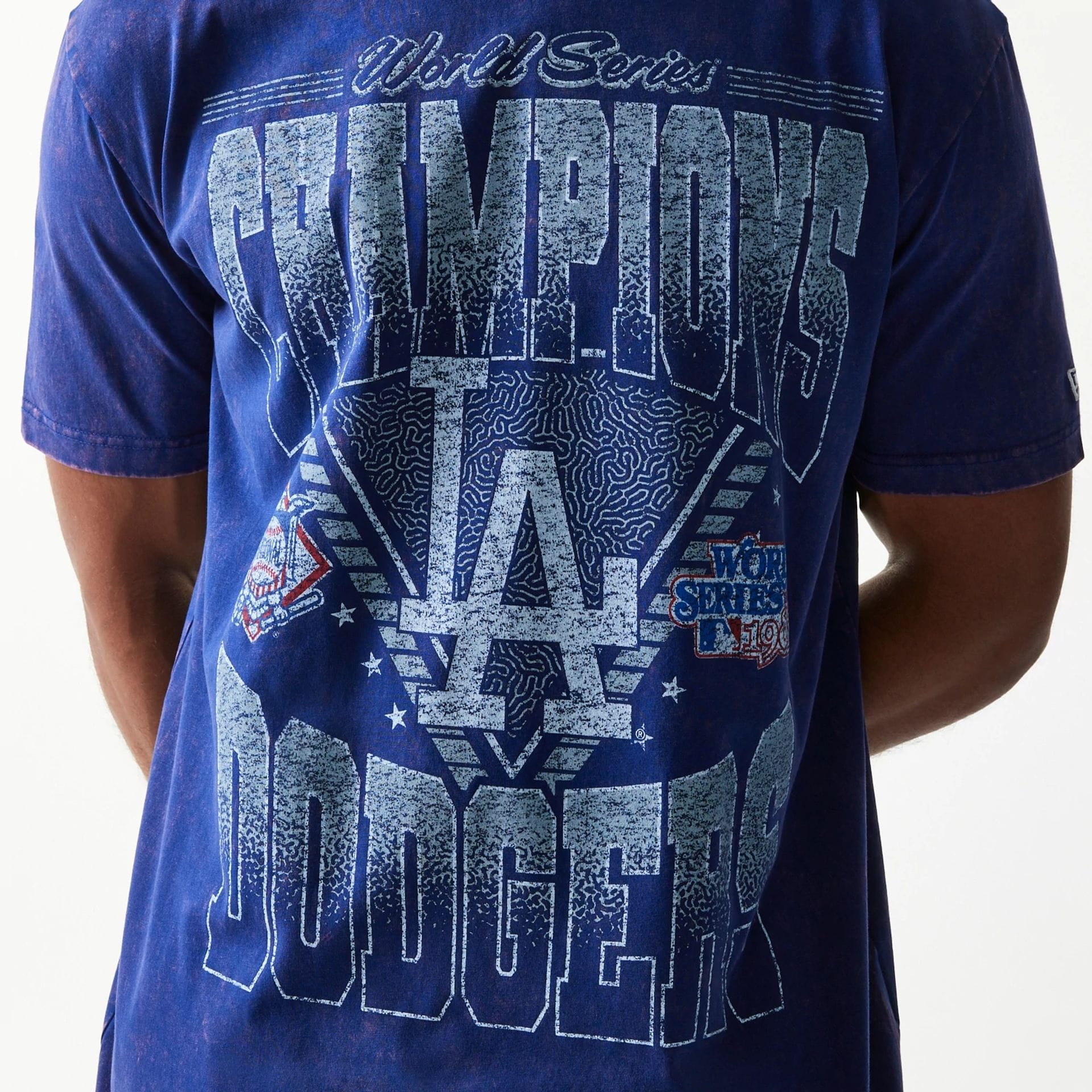 LA Dodgers MLB Sport Classic Dark Blue T-Shirt - Image 4