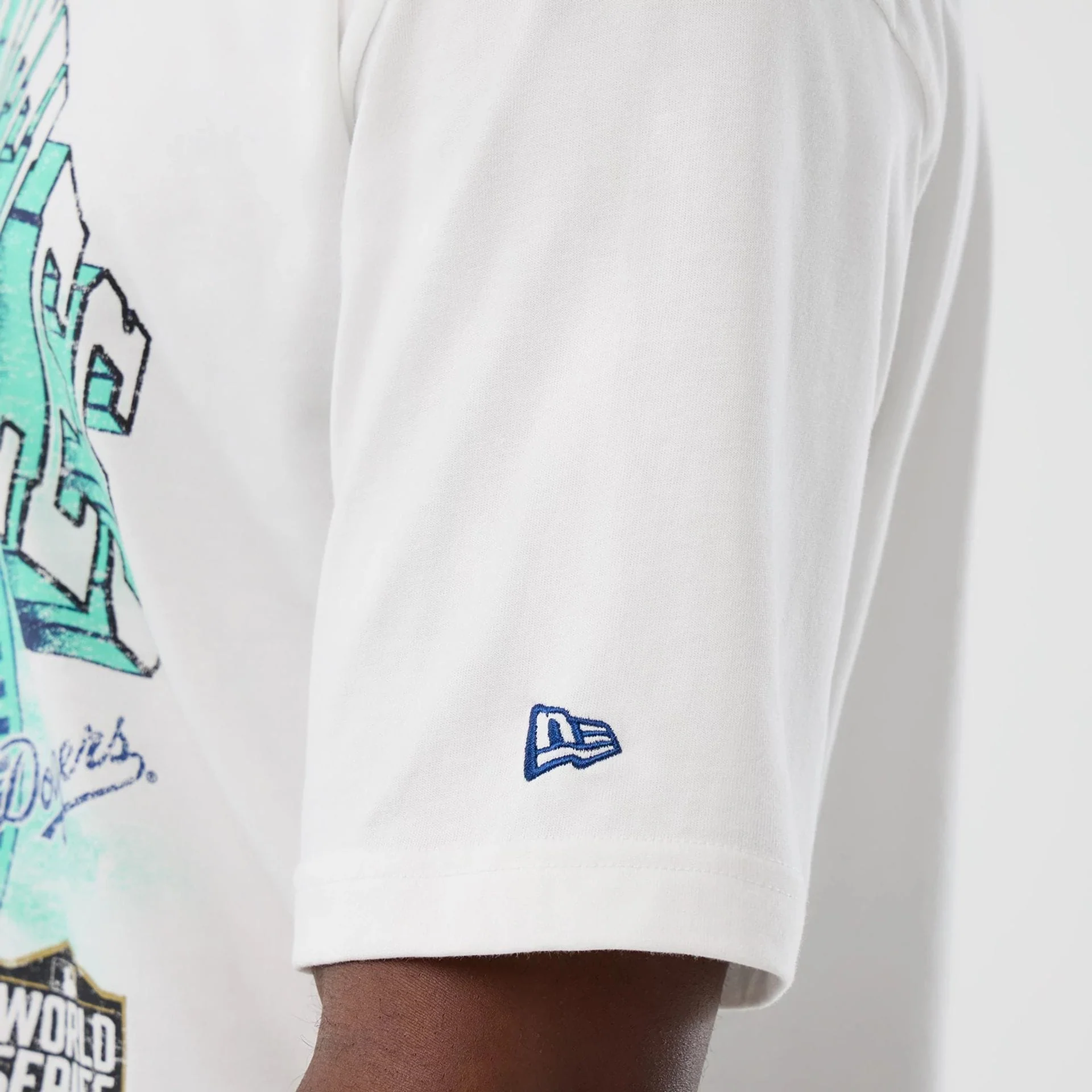 LA Dodgers MLB Sport Classic White T-Shirt - Image 4