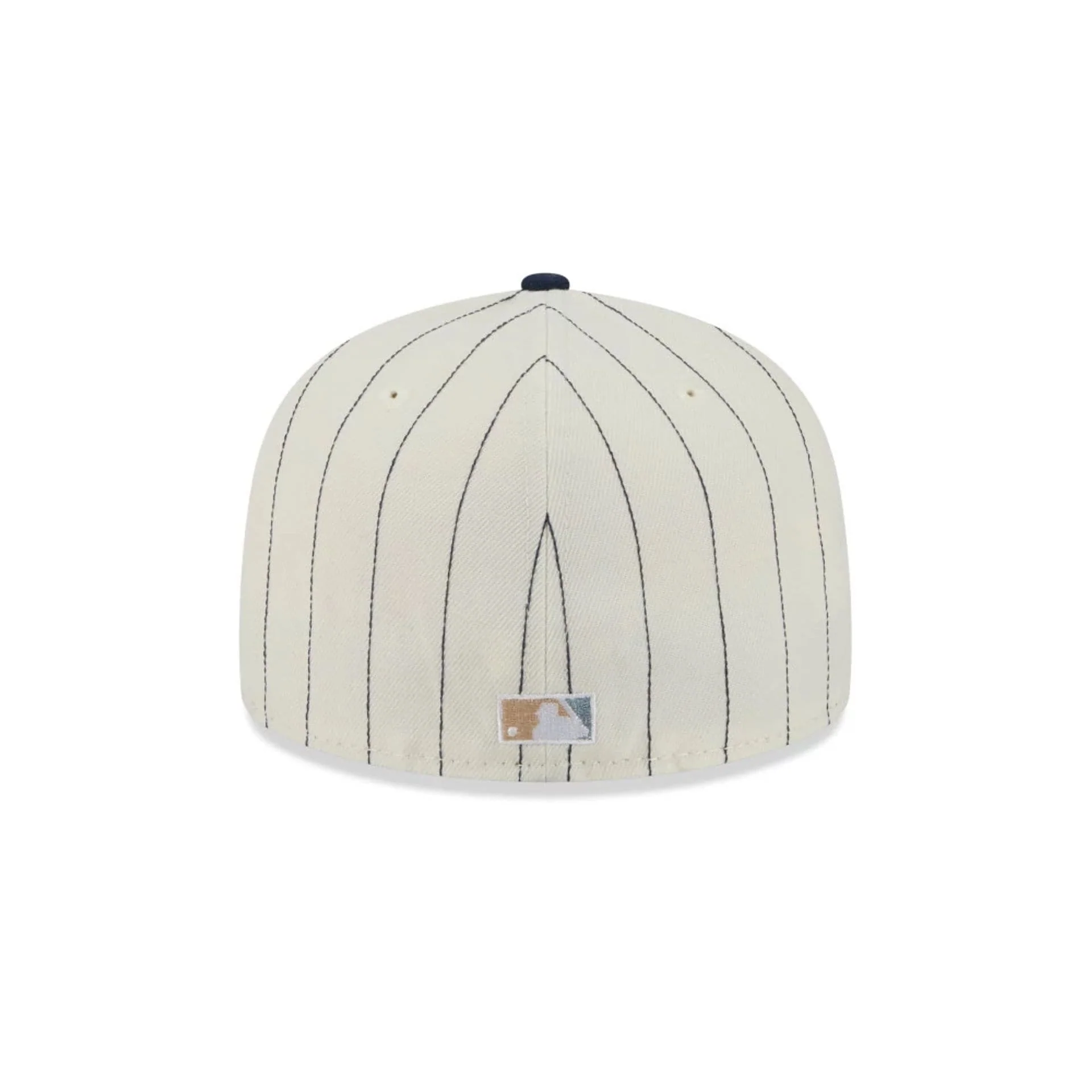 LA Dodgers MLB Stripes Cream 59FIFTY Fitted Cap - Image 8