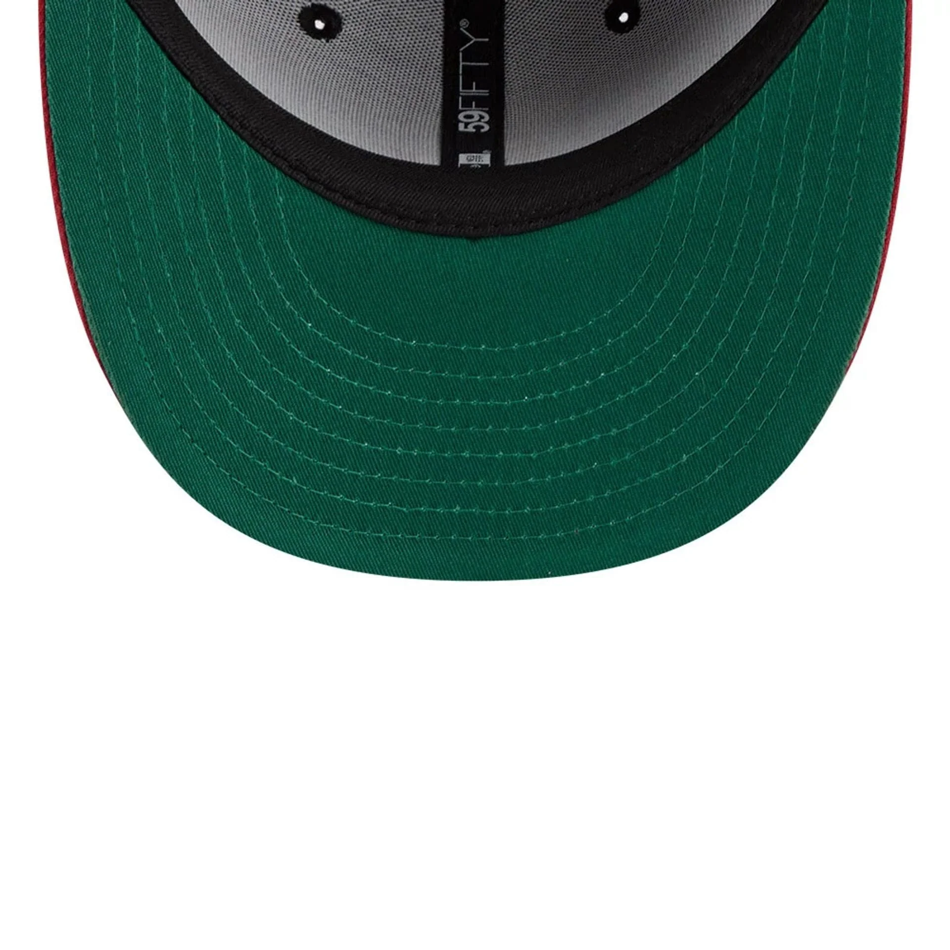LA Dodgers MLB Team Cards Black 59FIFTY Fitted Cap - Image 2