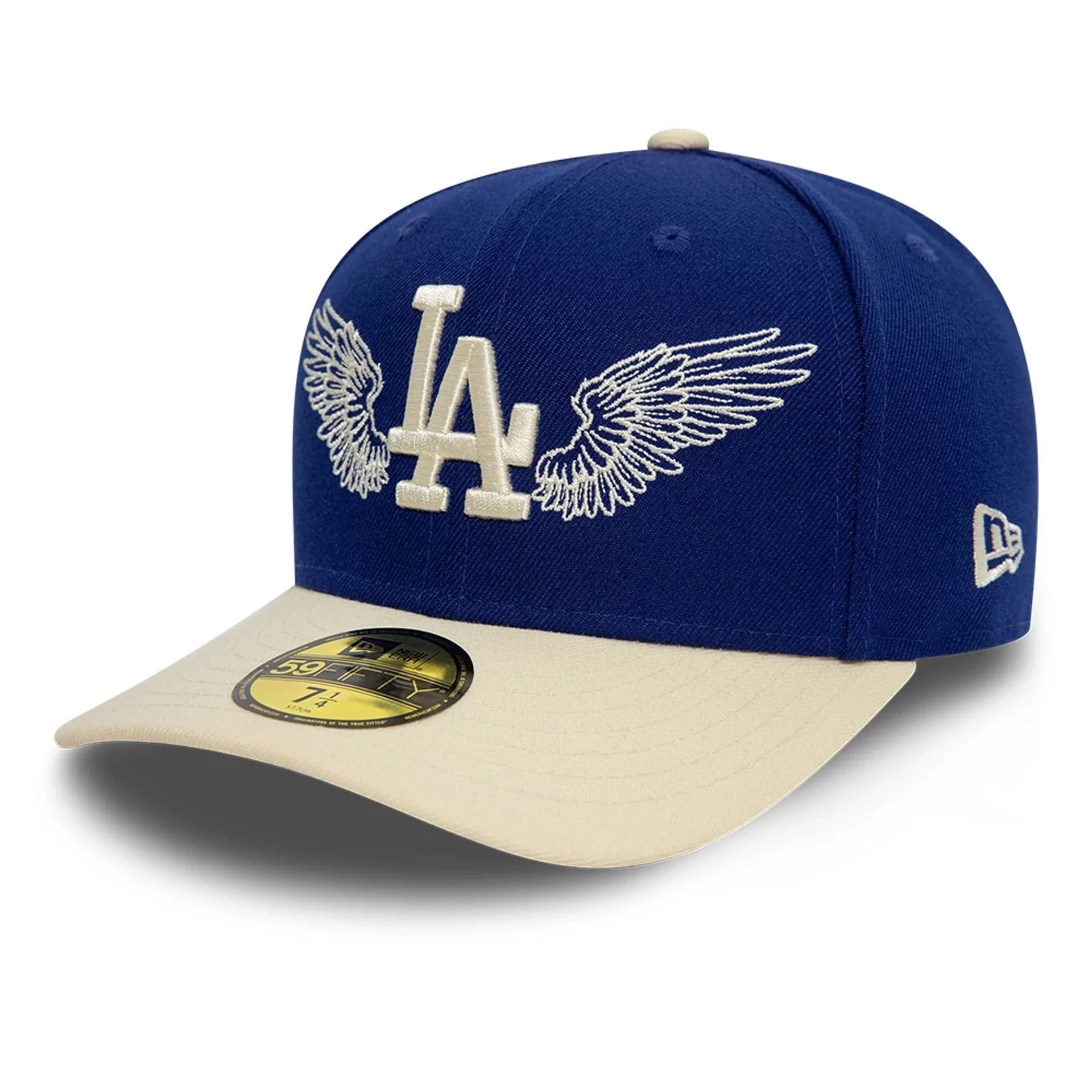LA Dodgers MLB Team Wings Navy 59FIFTY Fitted Cap - Image 4