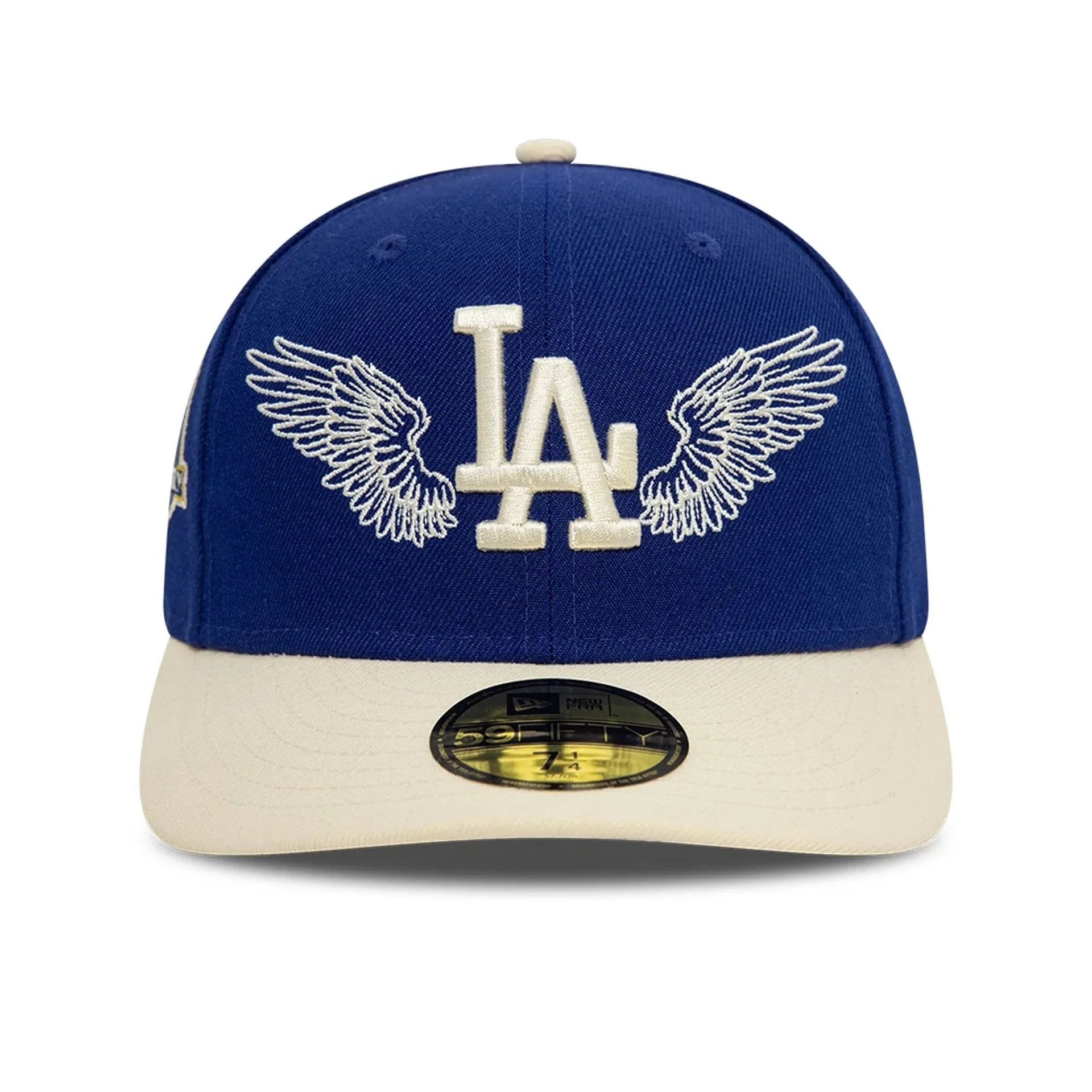 LA Dodgers MLB Team Wings Navy 59FIFTY Fitted Cap - Image 5