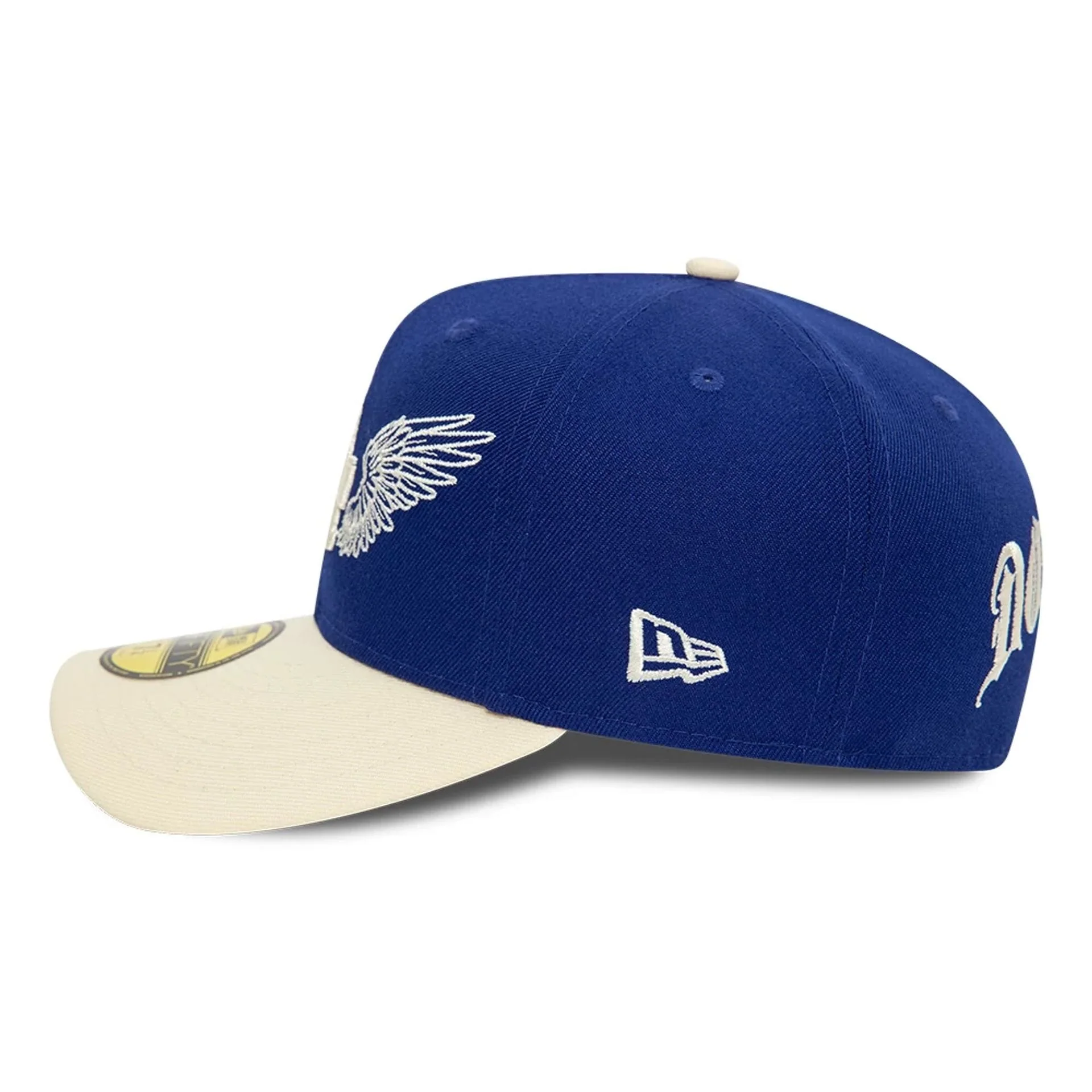 LA Dodgers MLB Team Wings Navy 59FIFTY Fitted Cap - Image 7