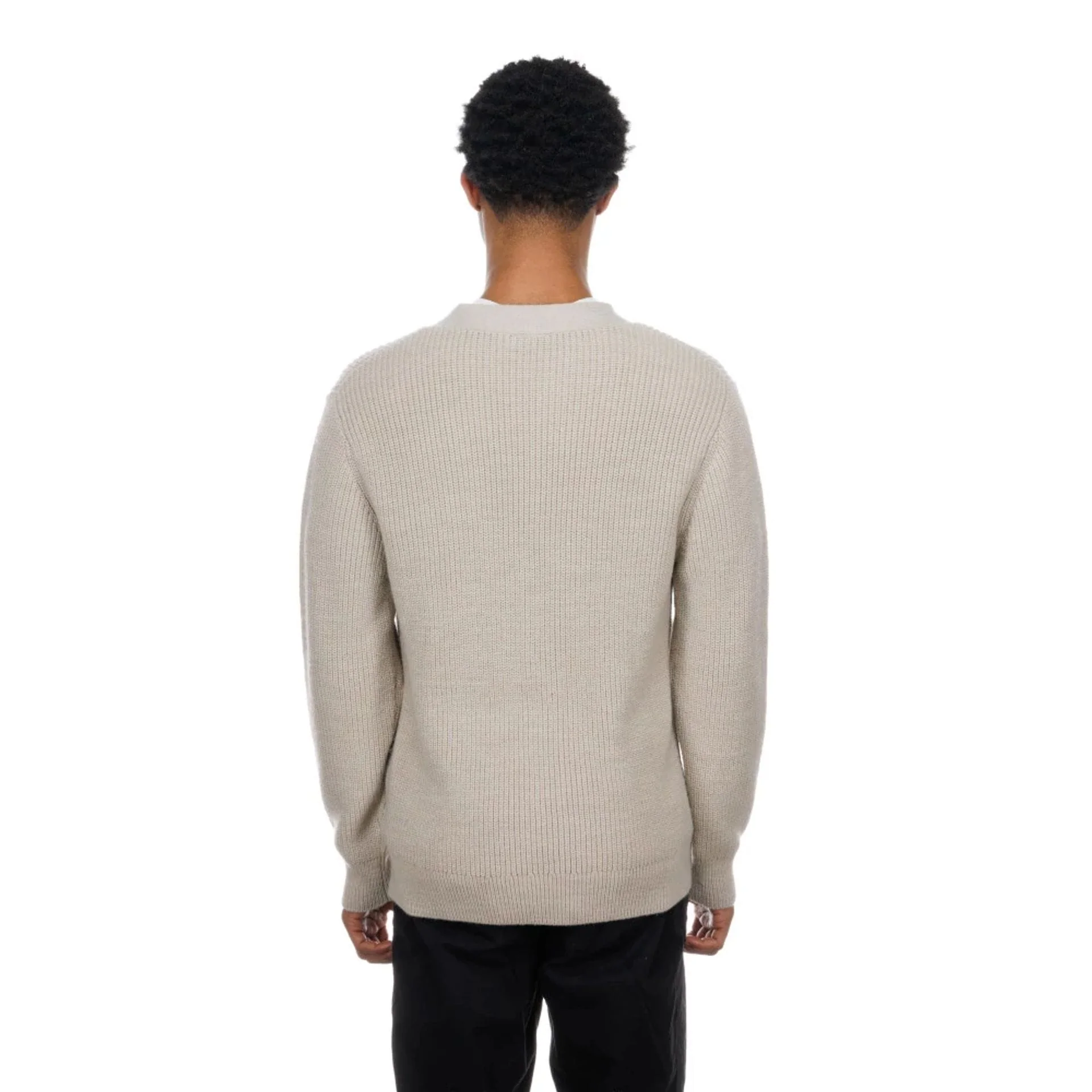 LA Dodgers MLB Throwback Prep Light Beige Cardigan - Image 2