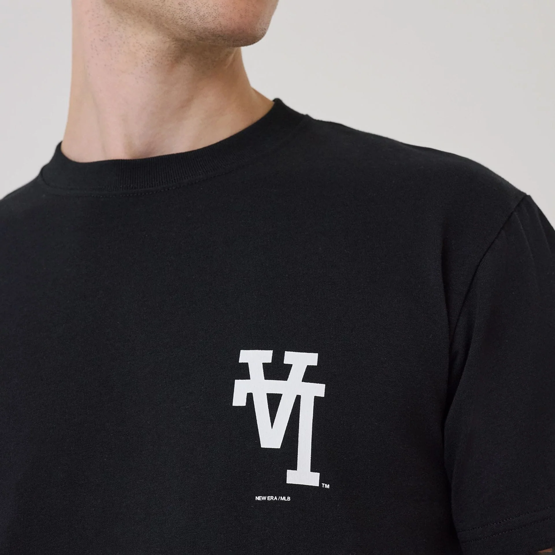 LA Dodgers MLB Upside Down Black T-Shirt - Image 3
