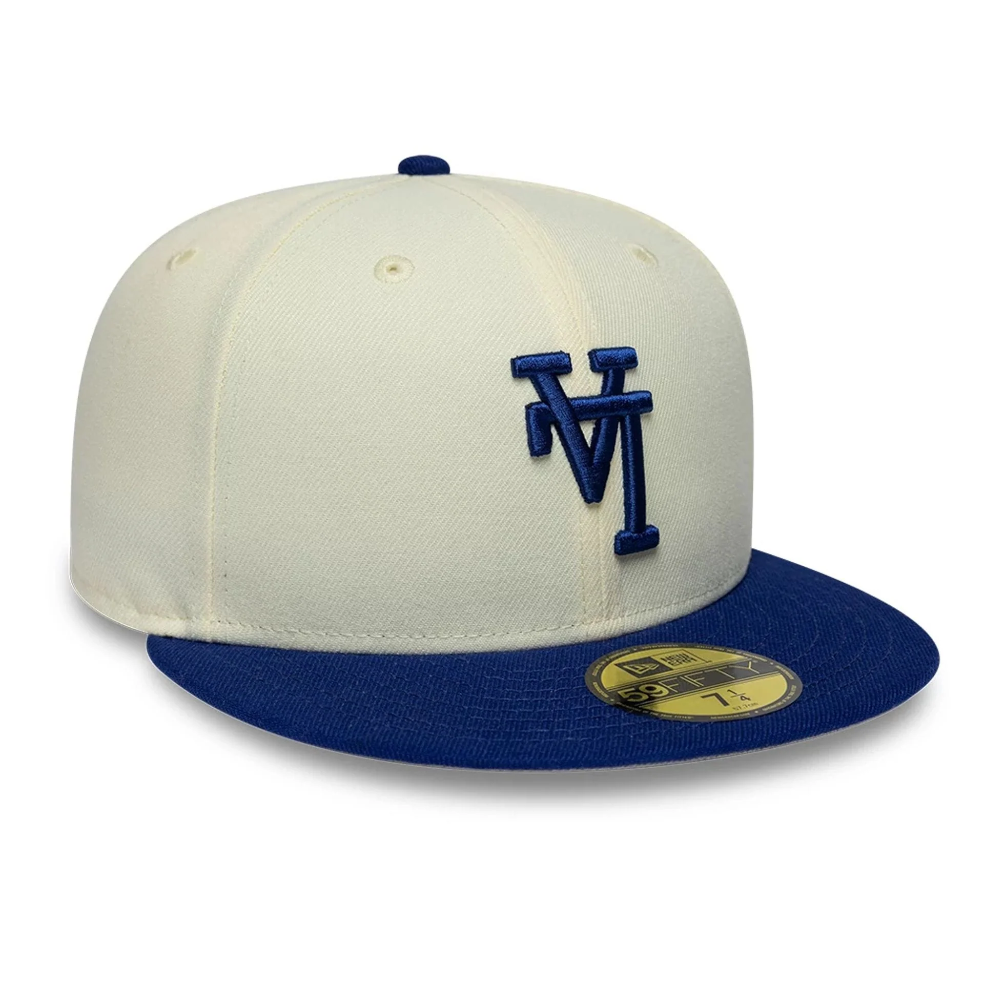 LA Dodgers MLB Upside Down Cream 59FIFTY Fitted Cap - Image 4