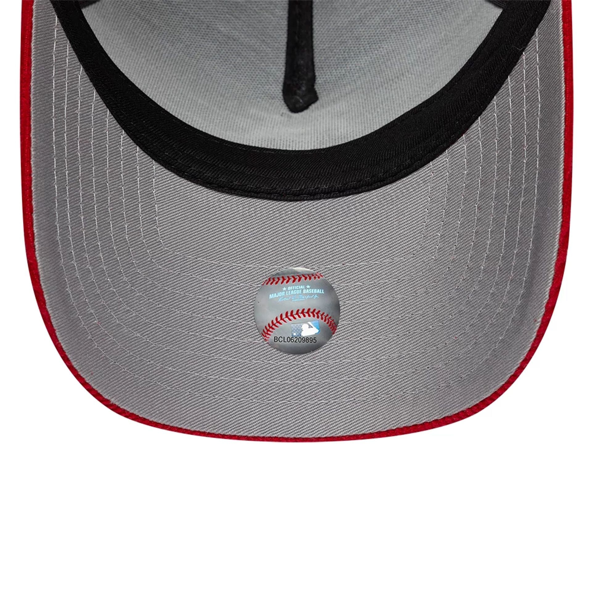 LA Dodgers MLB Upside Down Dark Red 9FORTY A-Frame Cap - Image 2