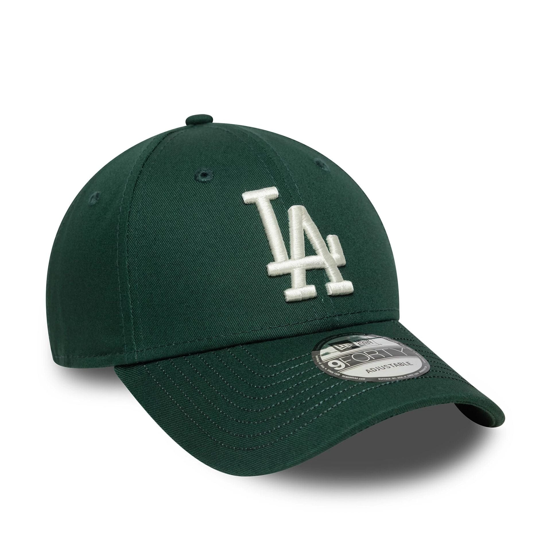 LA Dodgers MLB Visor Script Dark Green 9FORTY Adjustable Cap - Image 3