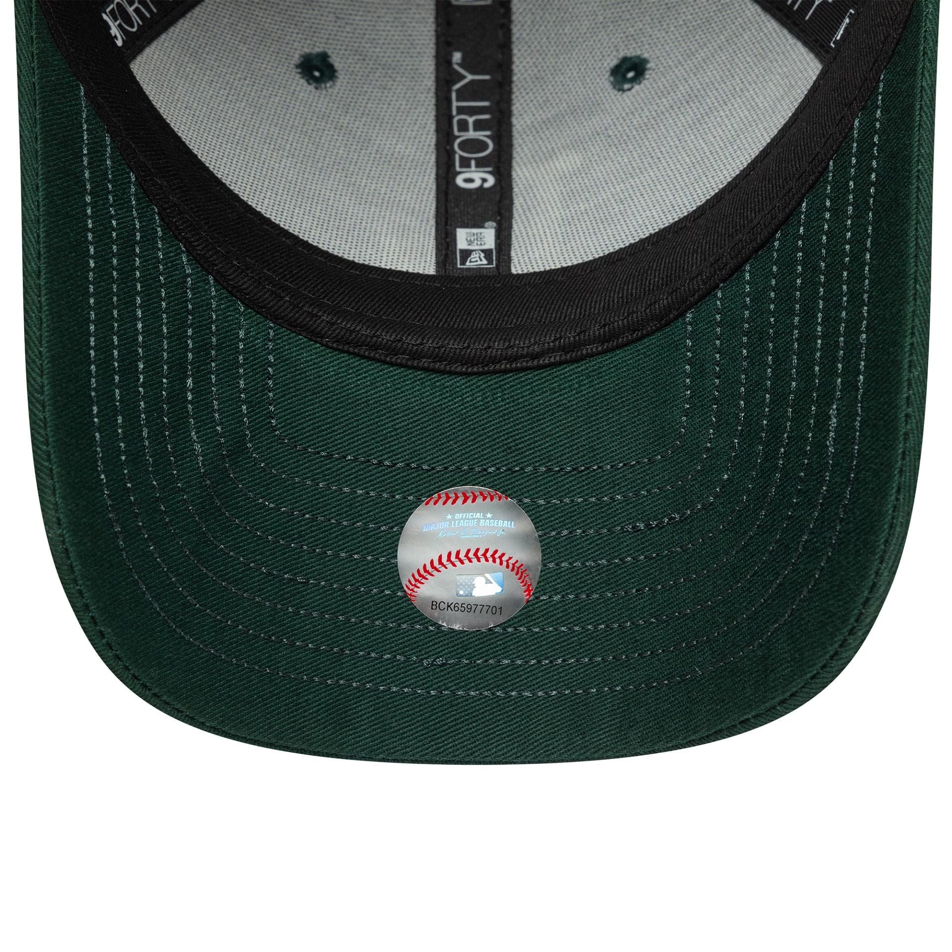 LA Dodgers MLB Visor Script Dark Green 9FORTY Adjustable Cap - Image 5
