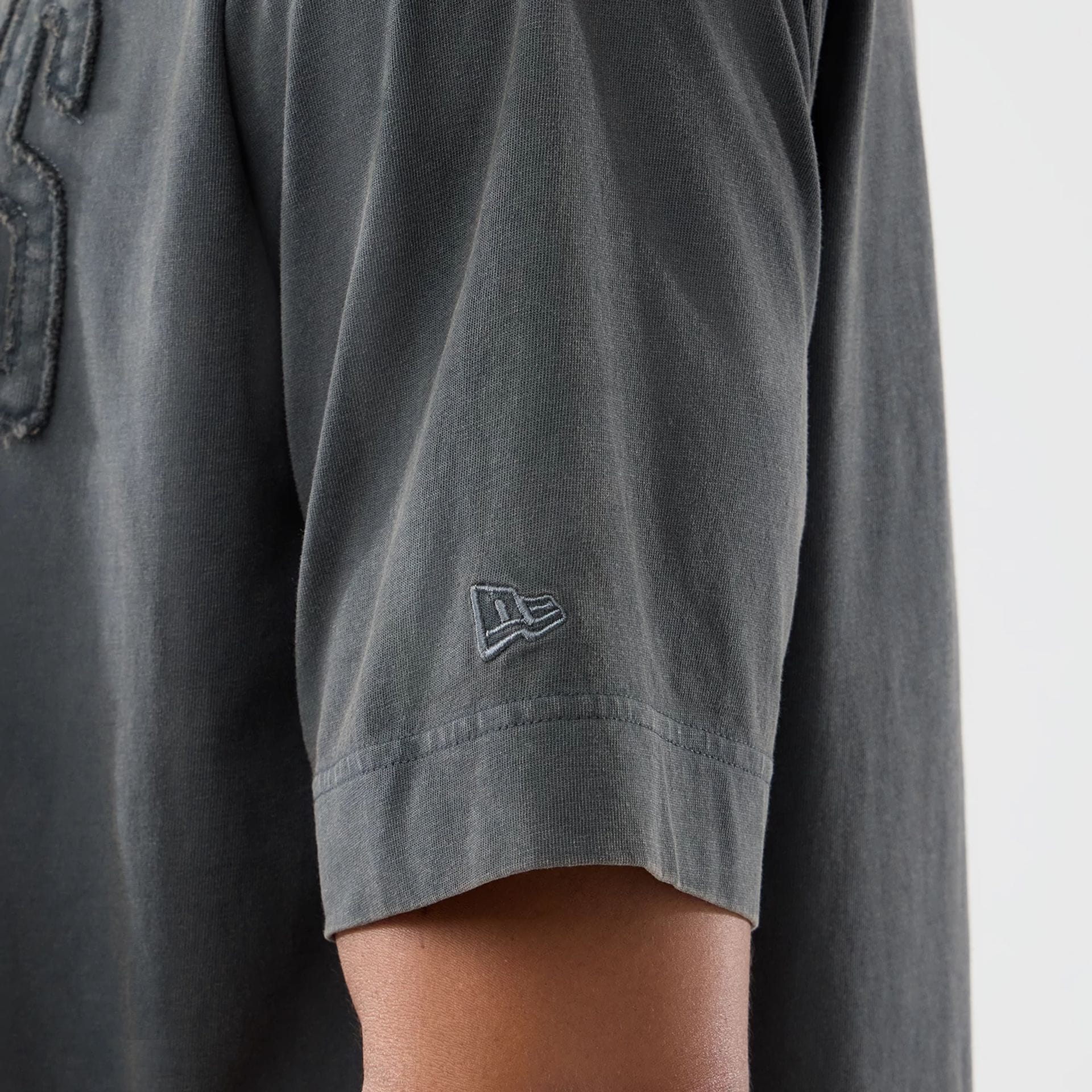 LA Dodgers MLB Washed Dark Grey T-Shirt - Image 5