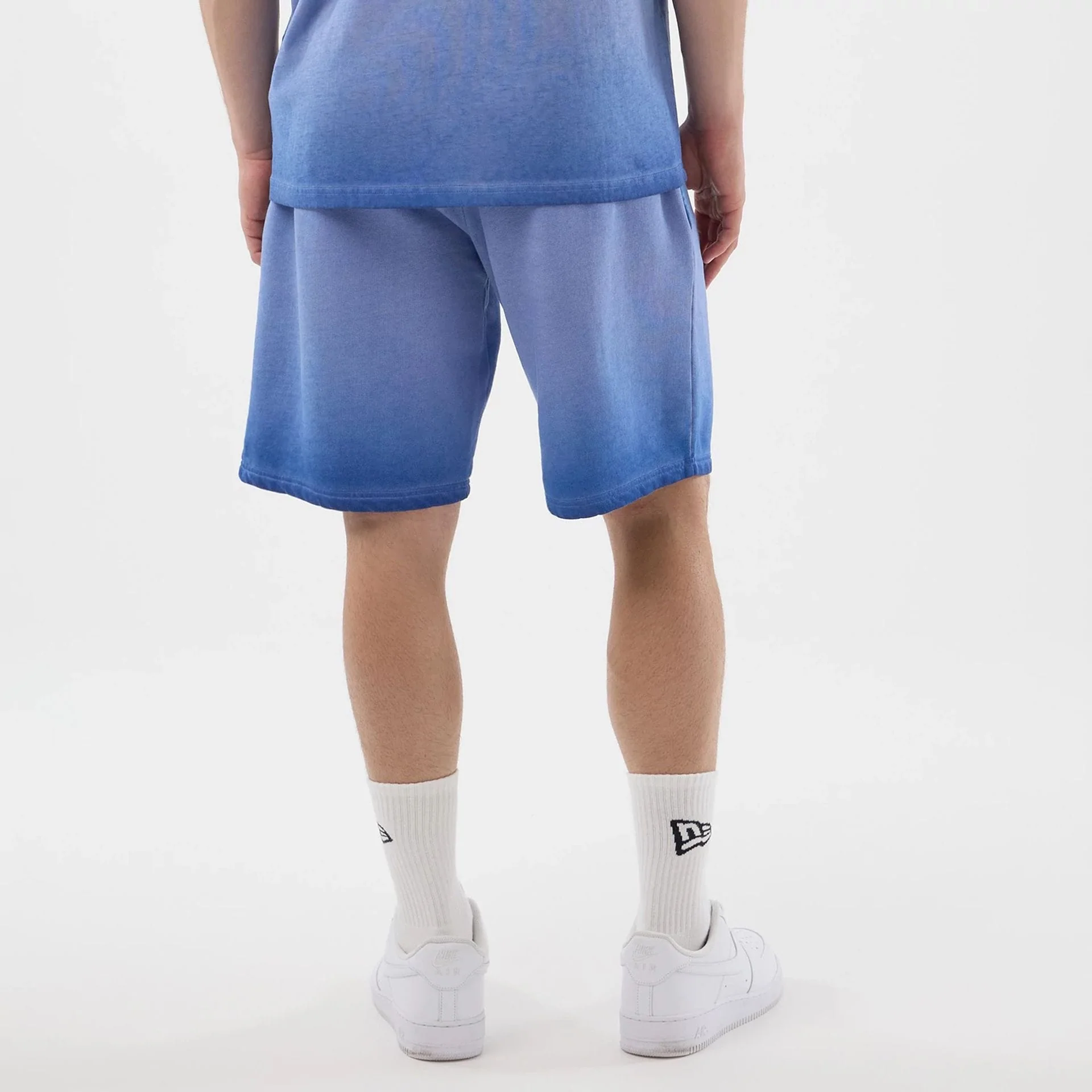 LA Dodgers MLB Washed Logo Pastel Blue Shorts - Image 2