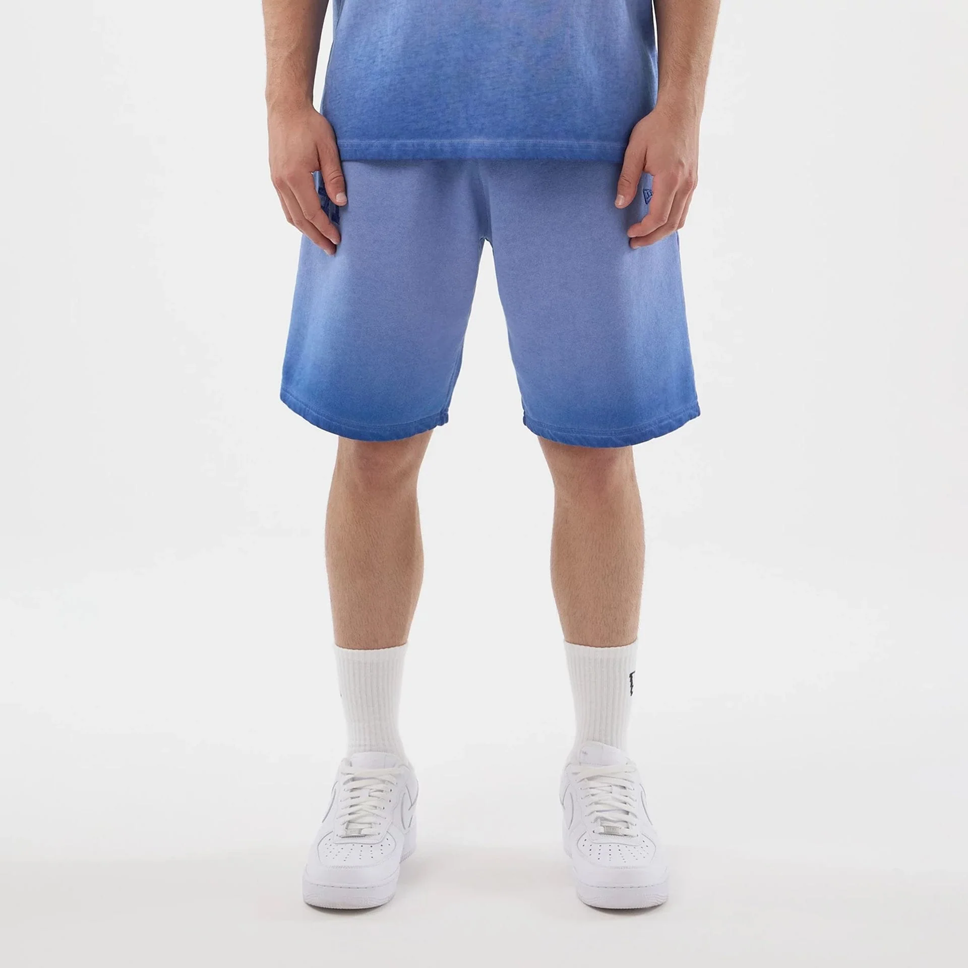 LA Dodgers MLB Washed Logo Pastel Blue Shorts - Image 6