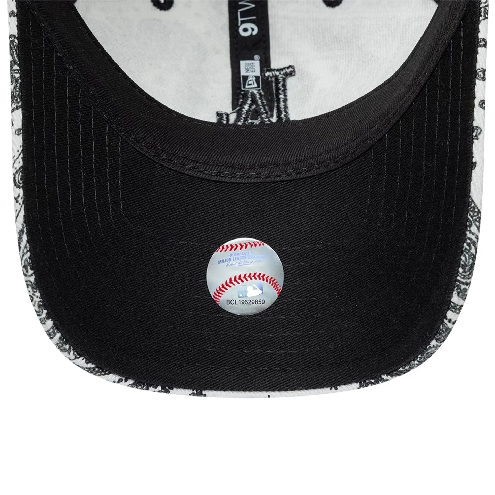 LA Dodgers MLB Washed Paisley White 9TWENTY Adjustable Cap - Image 2