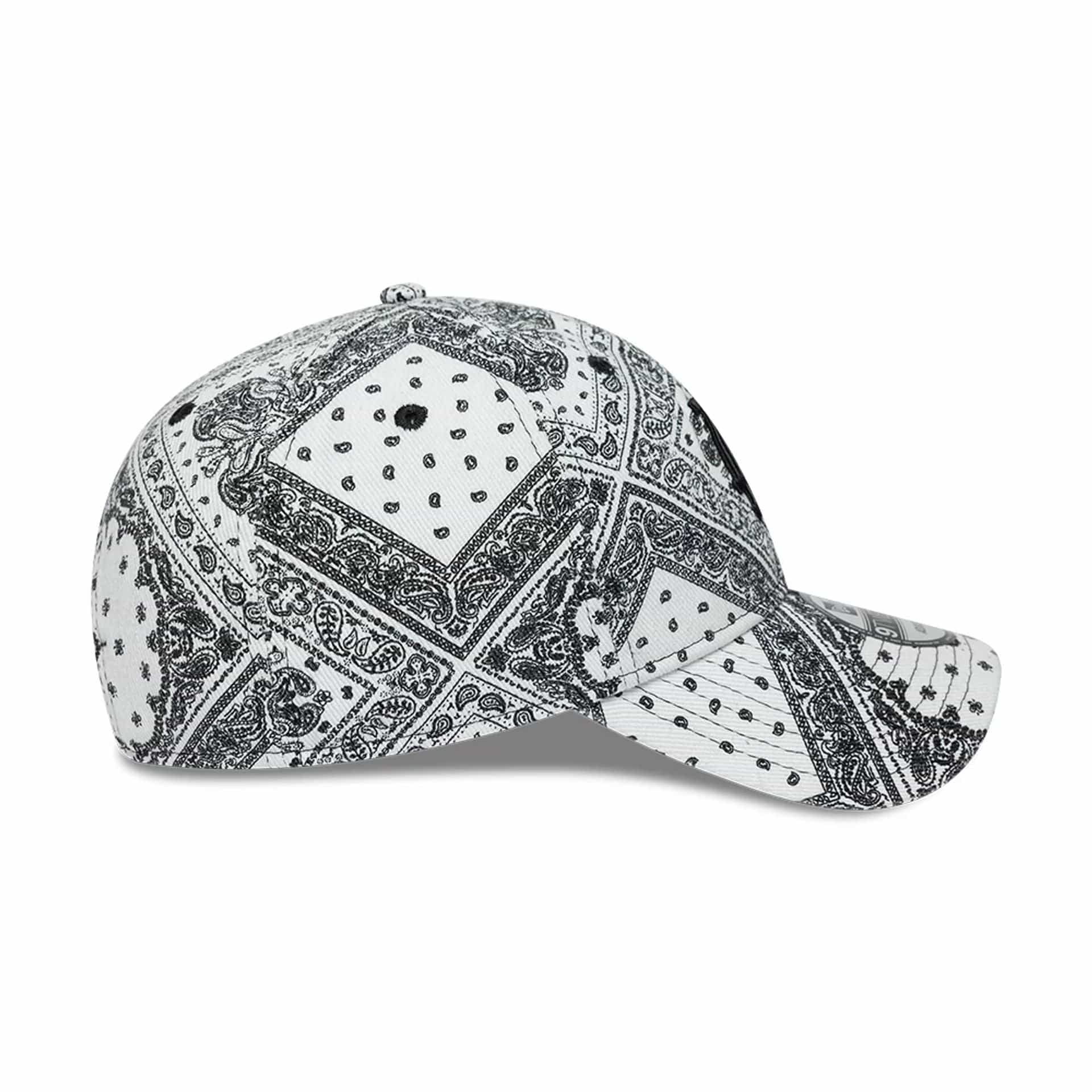 LA Dodgers MLB Washed Paisley White 9TWENTY Adjustable Cap - Image 7