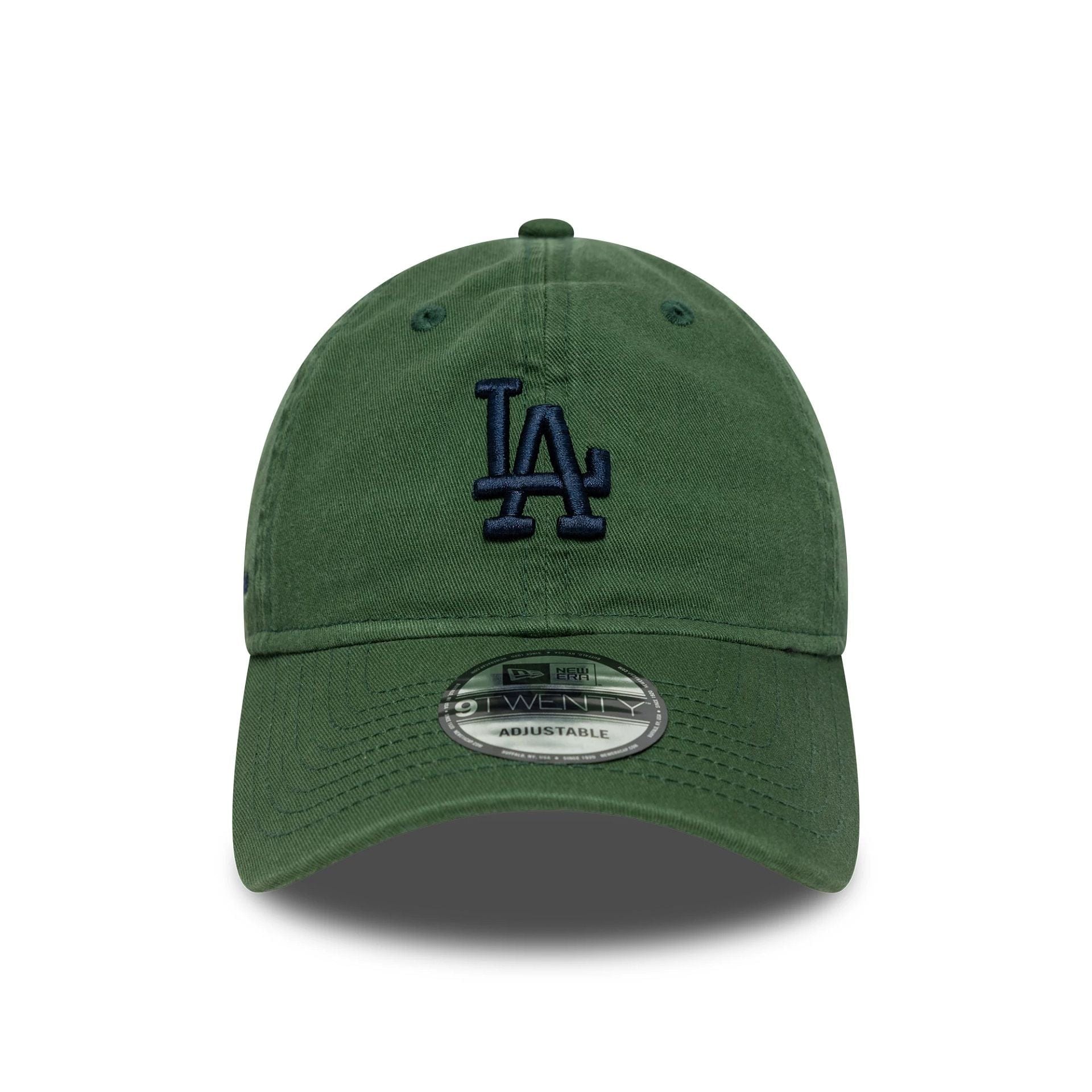 LA Dodgers MLB Washed Script Dark Green 9TWENTY Cap - Image 2