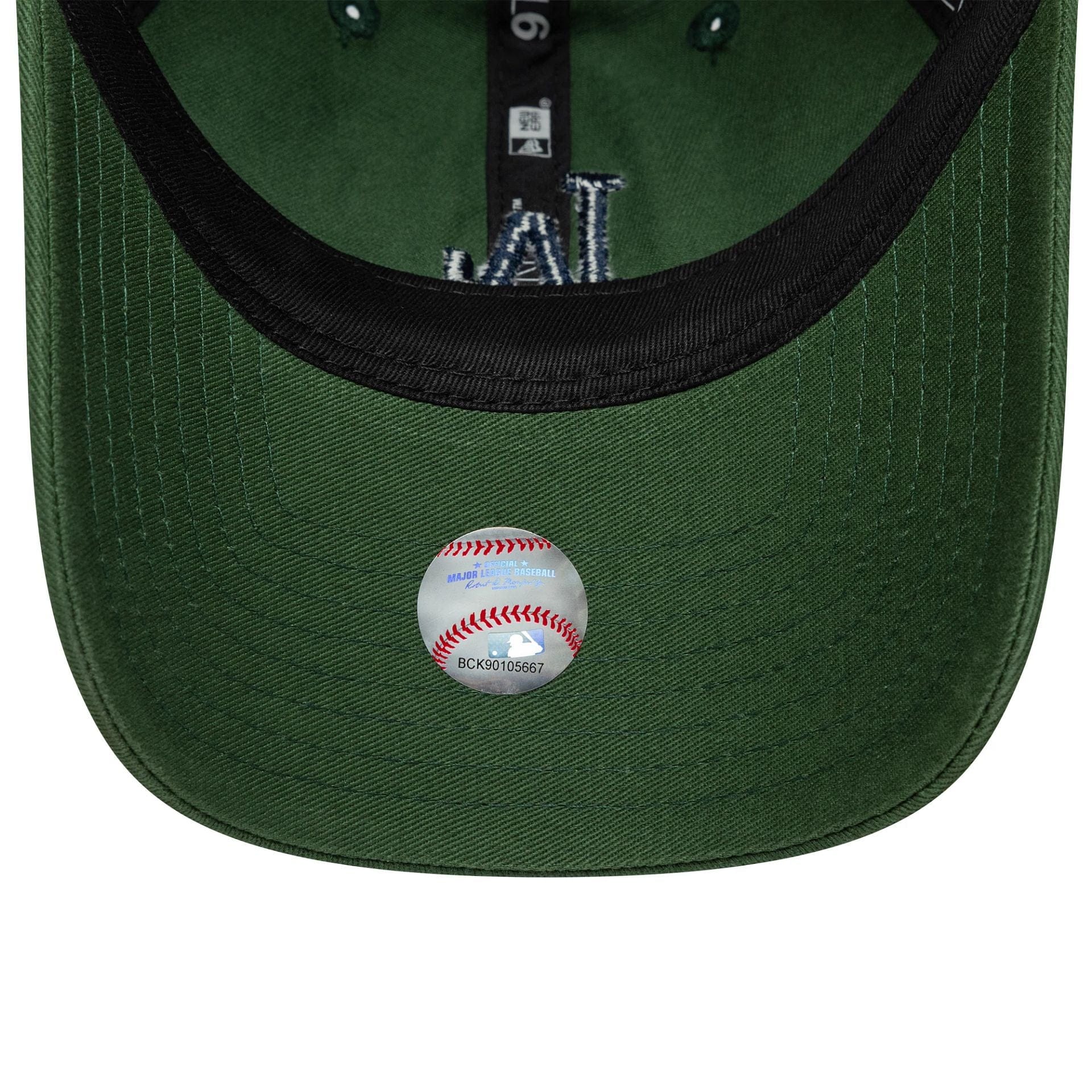LA Dodgers MLB Washed Script Dark Green 9TWENTY Cap - Image 5