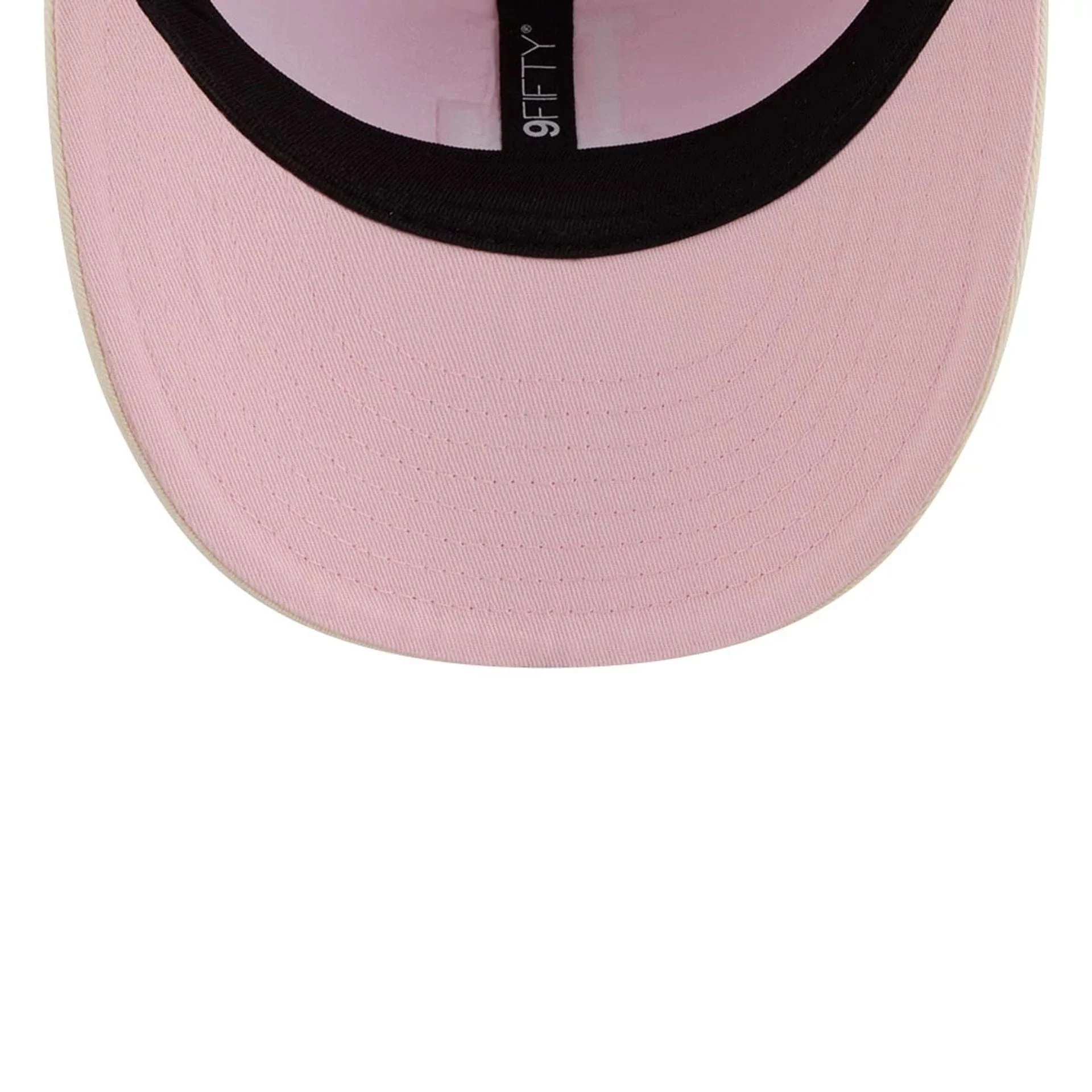LA Dodgers MLB Washed Tie Dye Pastel Pink 9FIFTY Snapback Adjustable Cap - Image 7