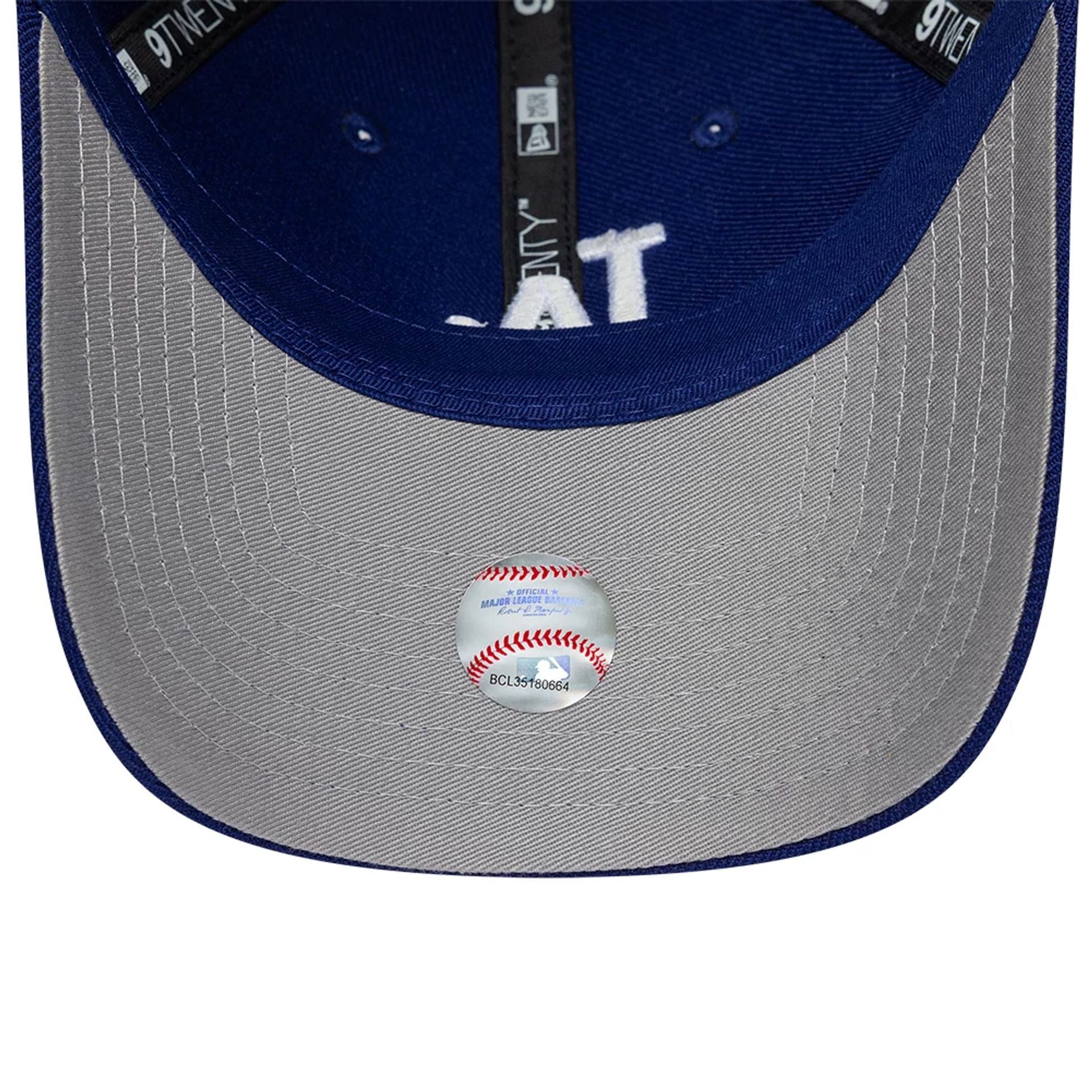 LA Dodgers MLB Wool Blue 9TWENTY Adjustable Cap - Image 2