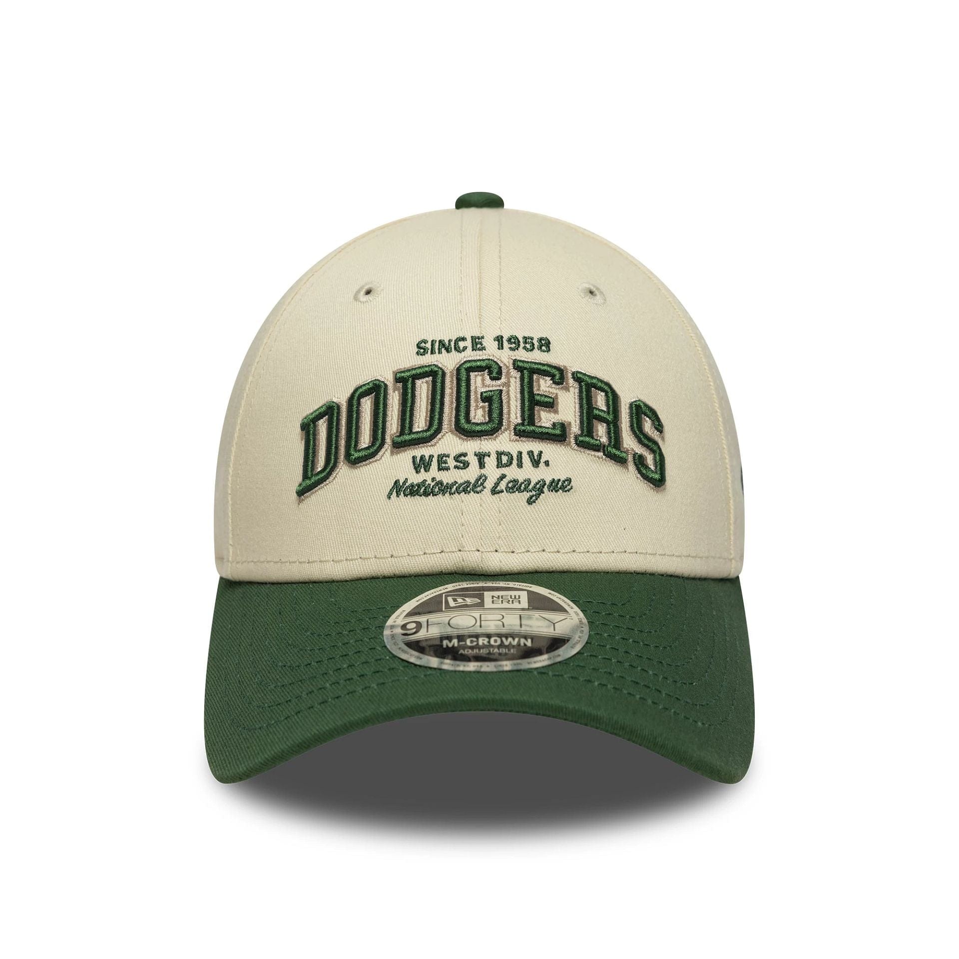 LA Dodgers MLB Wordmark Dark Green 9FORTY M-Crown Cap - Image 2