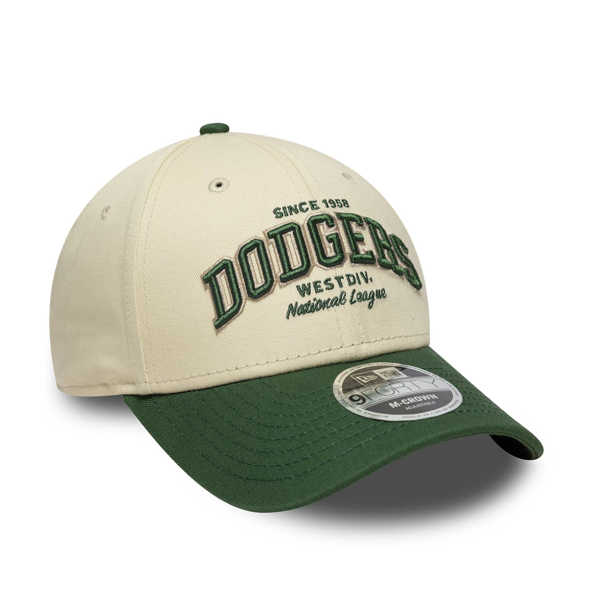 LA Dodgers MLB Wordmark Dark Green 9FORTY M-Crown Cap - Image 3