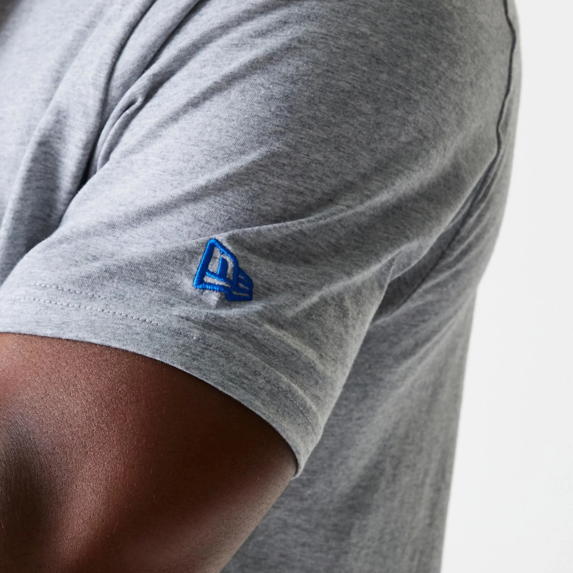 LA Dodgers MLB Wordmark Grey T-Shirt - Image 6