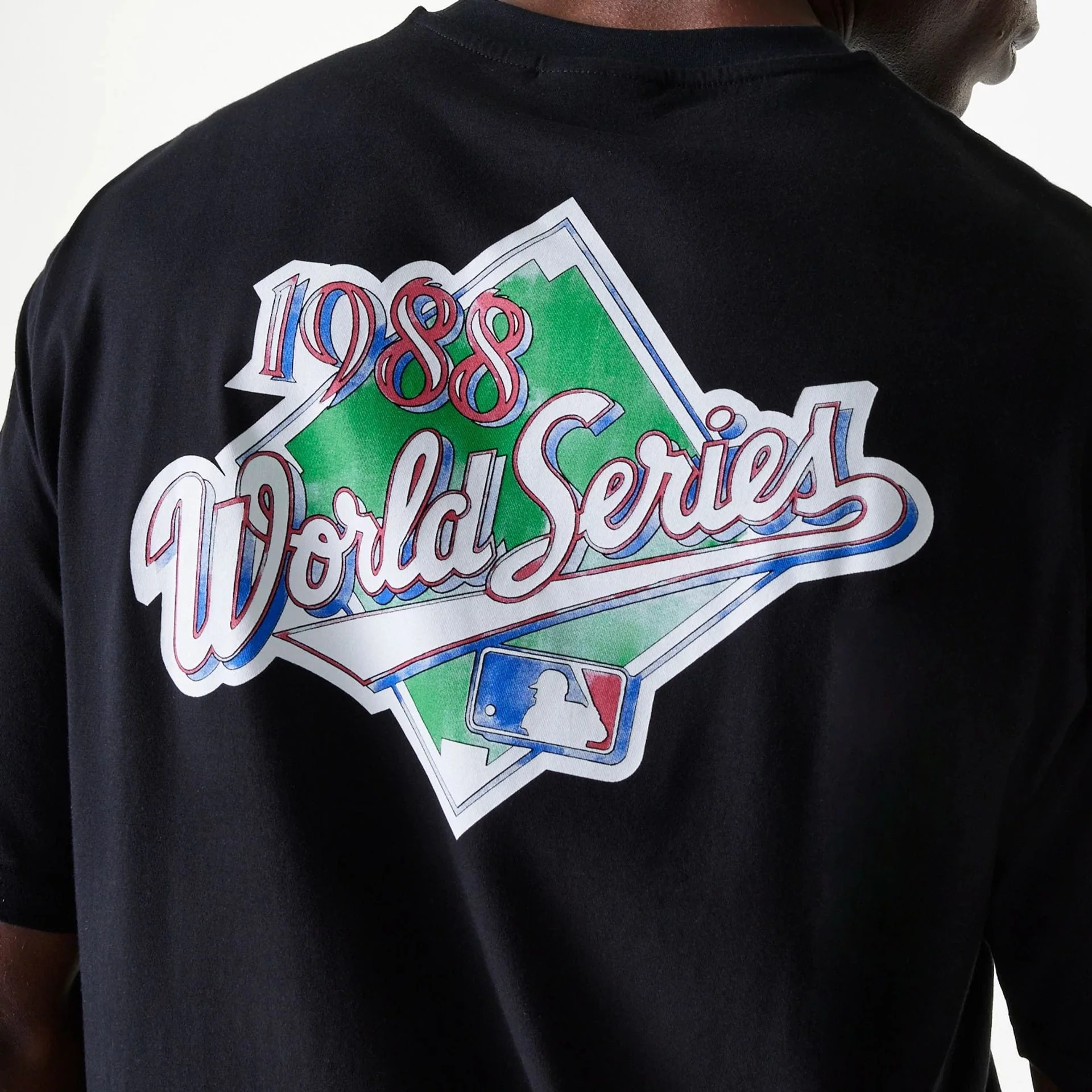 LA Dodgers MLB World Series Black Oversized T-Shirt - Image 6
