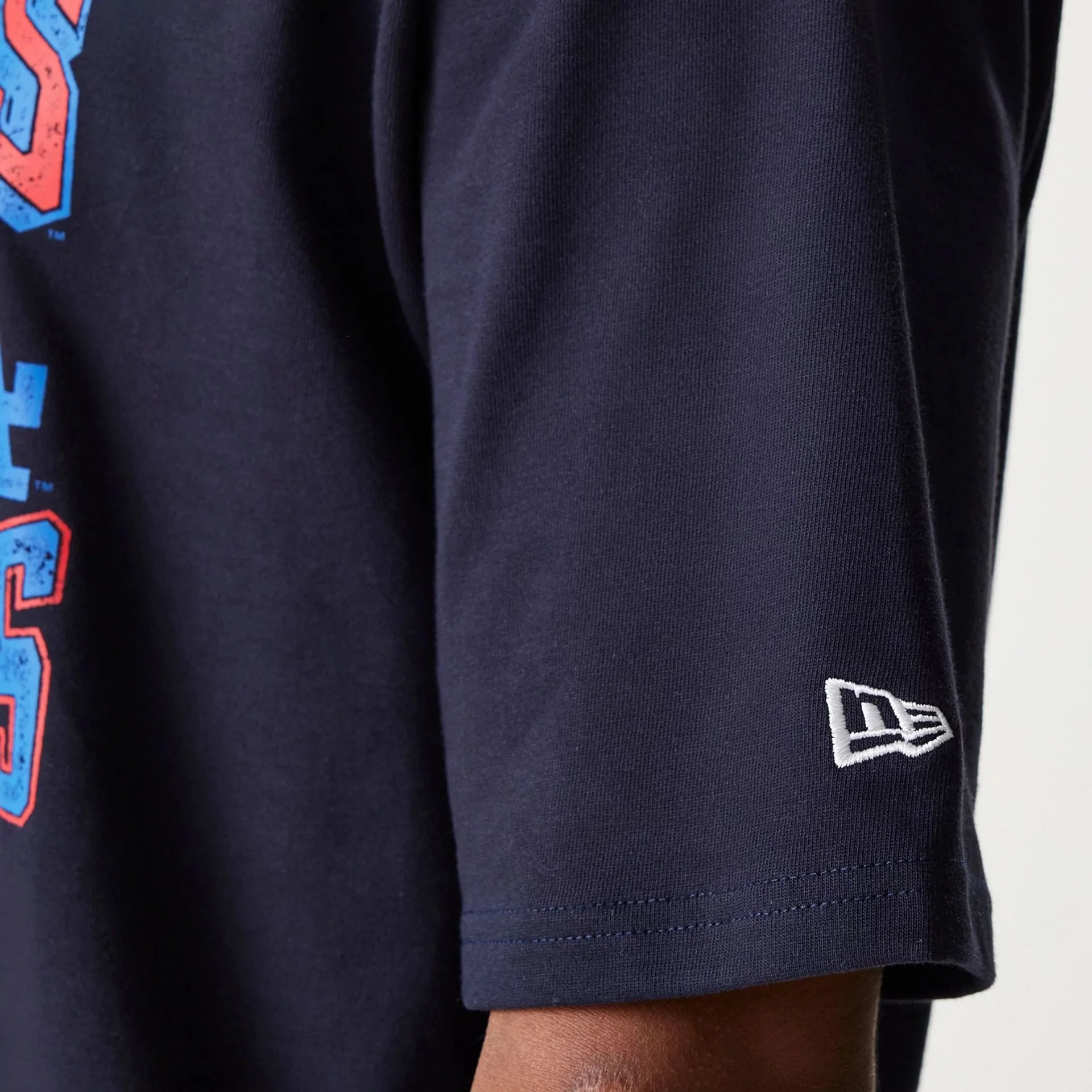 LA Dodgers MLB World Series Navy Oversized T-Shirt - Image 7