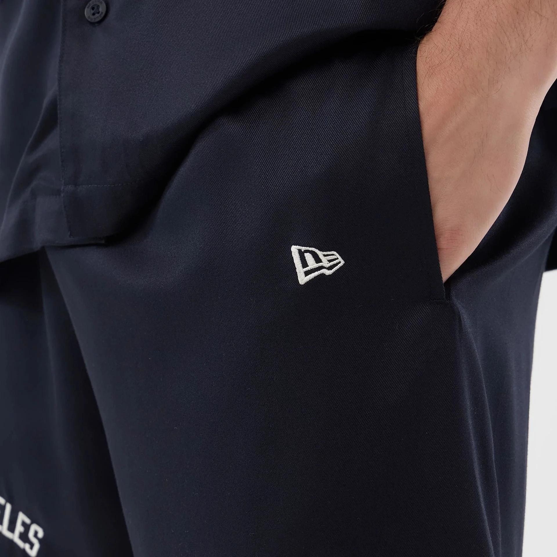 LA Dodgers MLB Woven Navy Shorts - Image 5