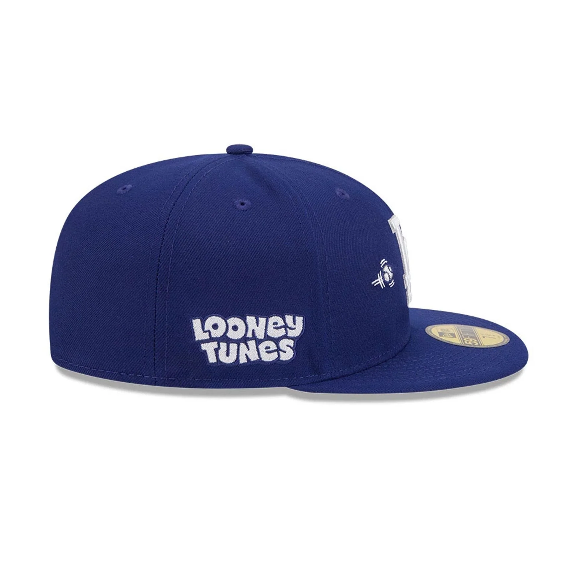 LA Dodgers MLB X Looney Tunes Bugs Bunny Dark Blue 59FIFTY Fitted Cap - Image 6