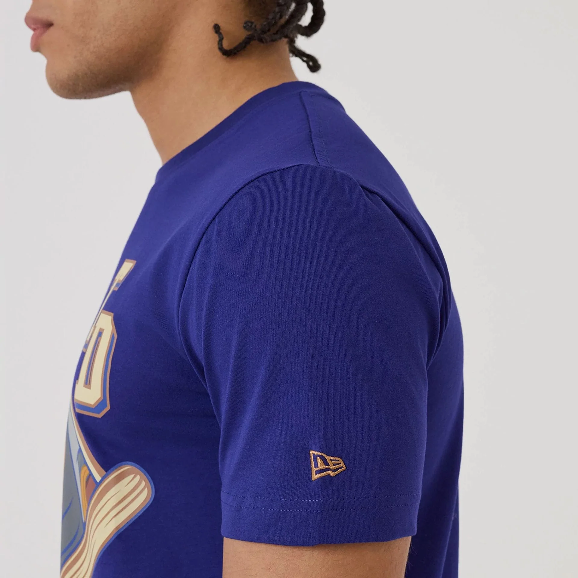 LA Dodgers MLB X Looney Tunes Dark Blue T-Shirt - Image 5