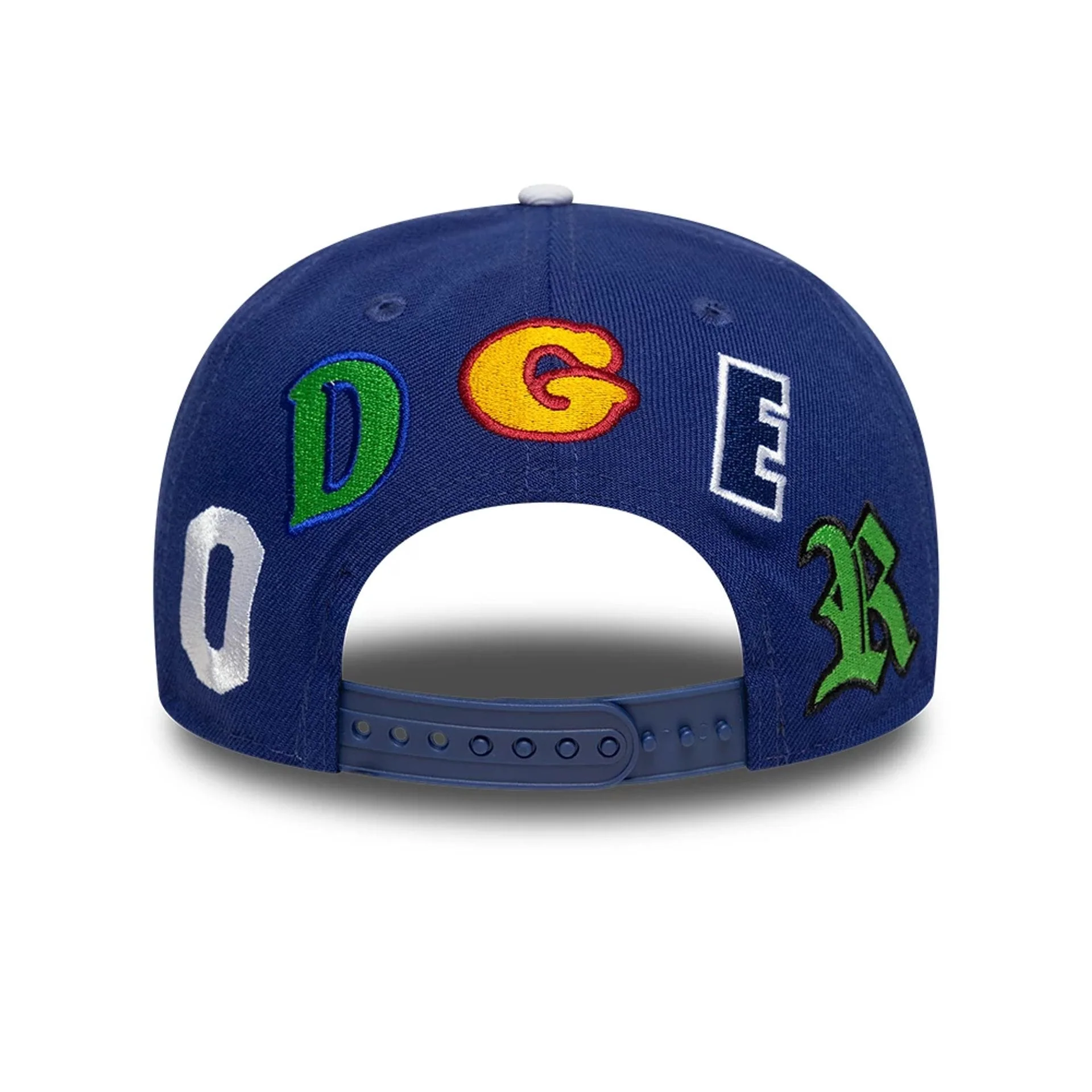 LA Dodgers MLB X Saint Mxxxxxx Dark Blue Retro Crown 9FIFTY Snapback Adjustable Cap - Image 6