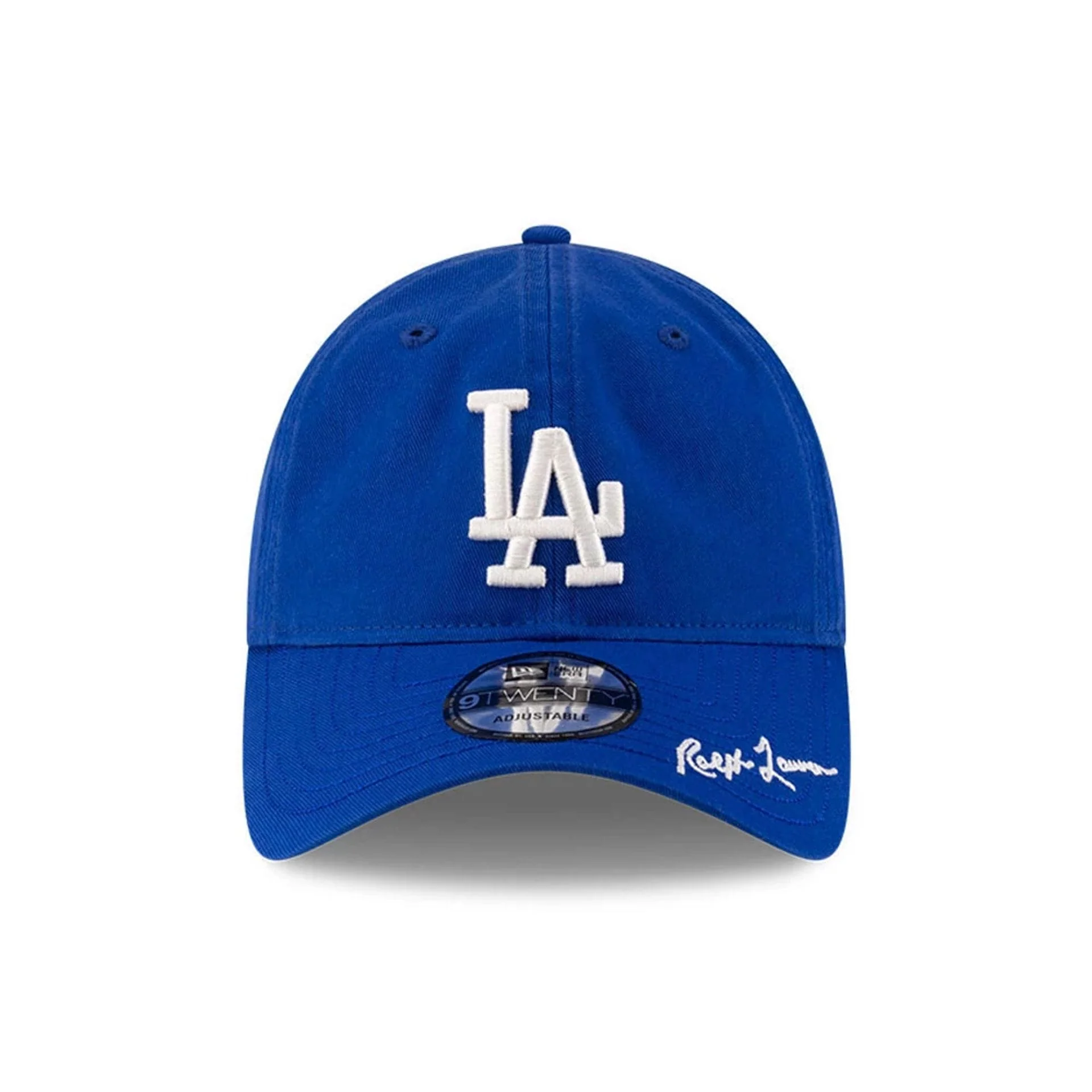 LA Dodgers Ralph Lauren X MLB Open Blue 9TWENTY Adjustable Cap - Image 2