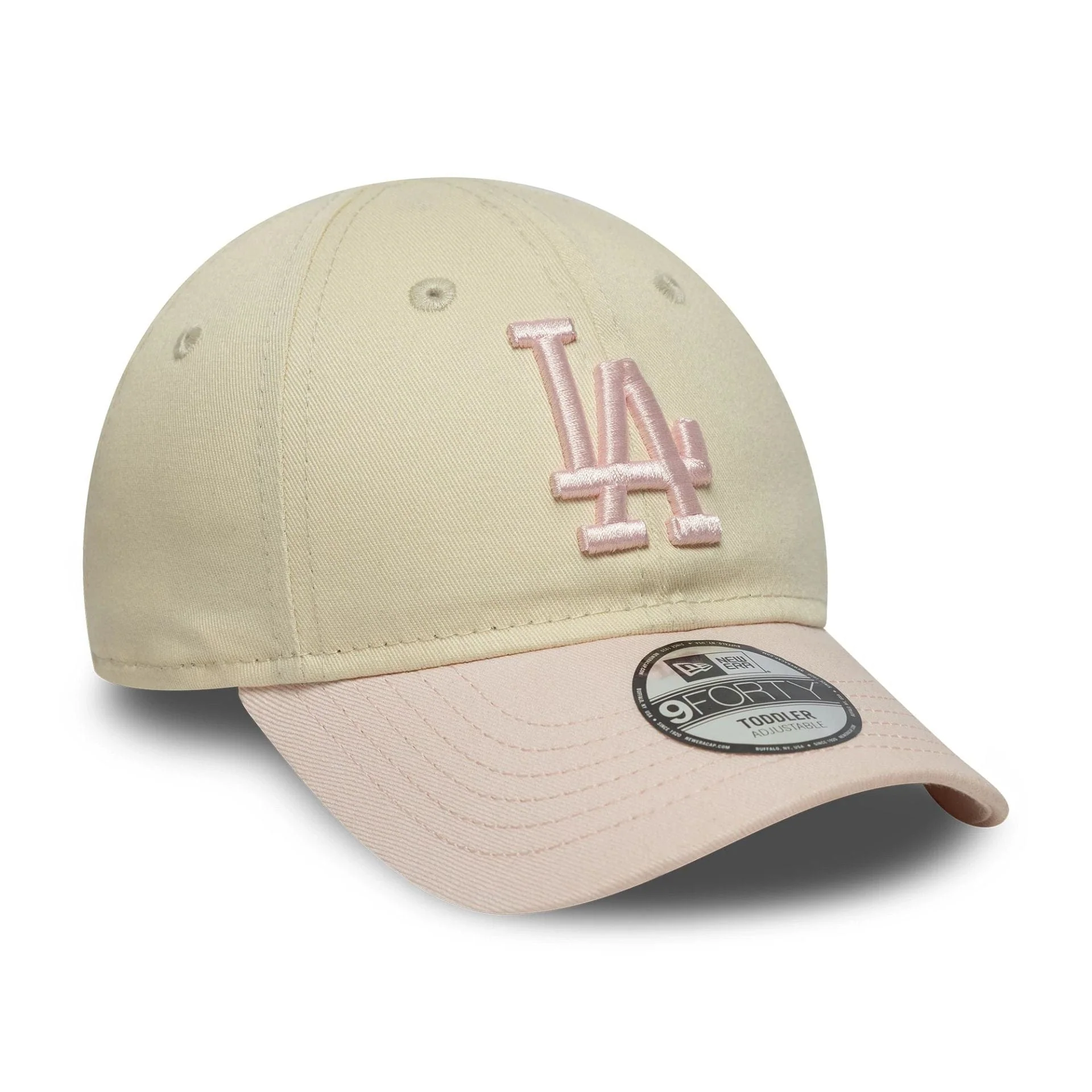 LA Dodgers Toddler MLB League Essential Light Beige 9FORTY Cap - Image 3