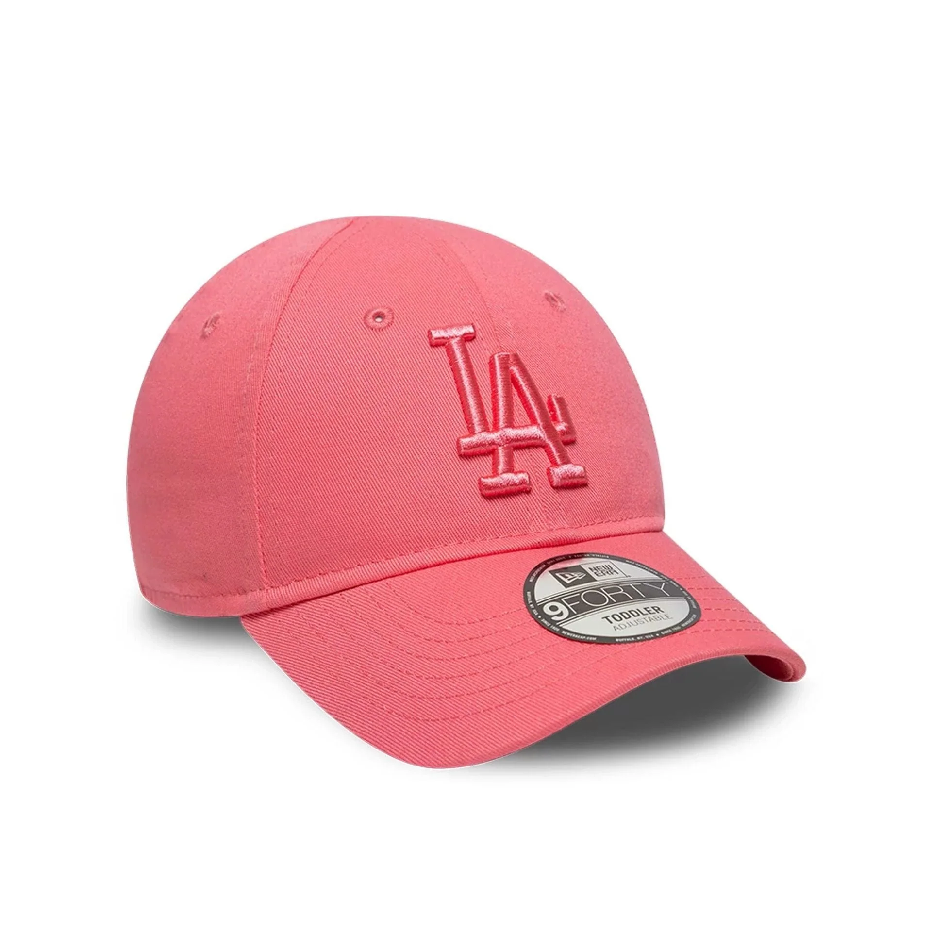 LA Dodgers Toddler MLB League Essential Pink 9FORTY Adjustable Cap - Image 3