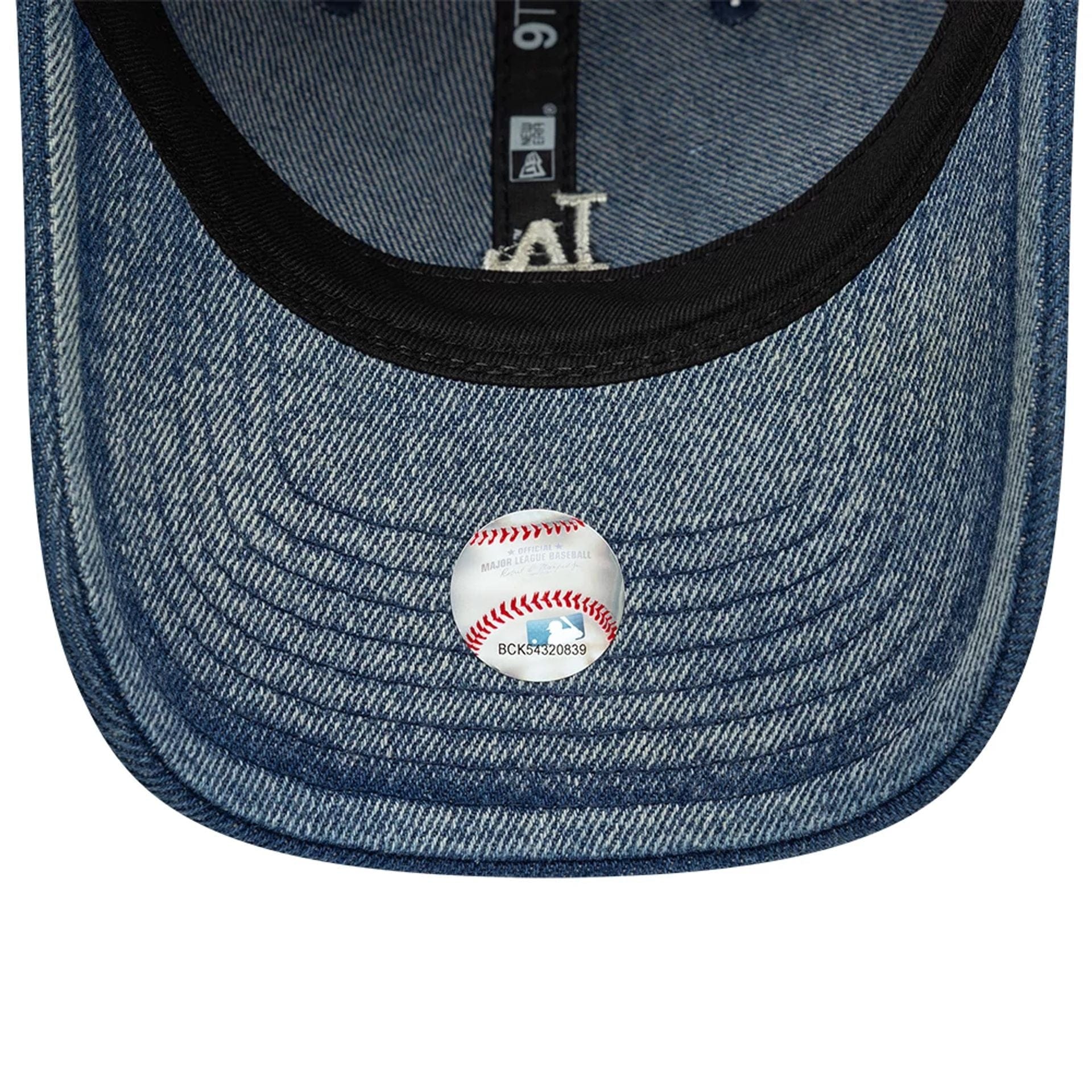 LA Dodgers Womens MLB Denim Blue 9TWENTY Adjustable Cap - Image 5