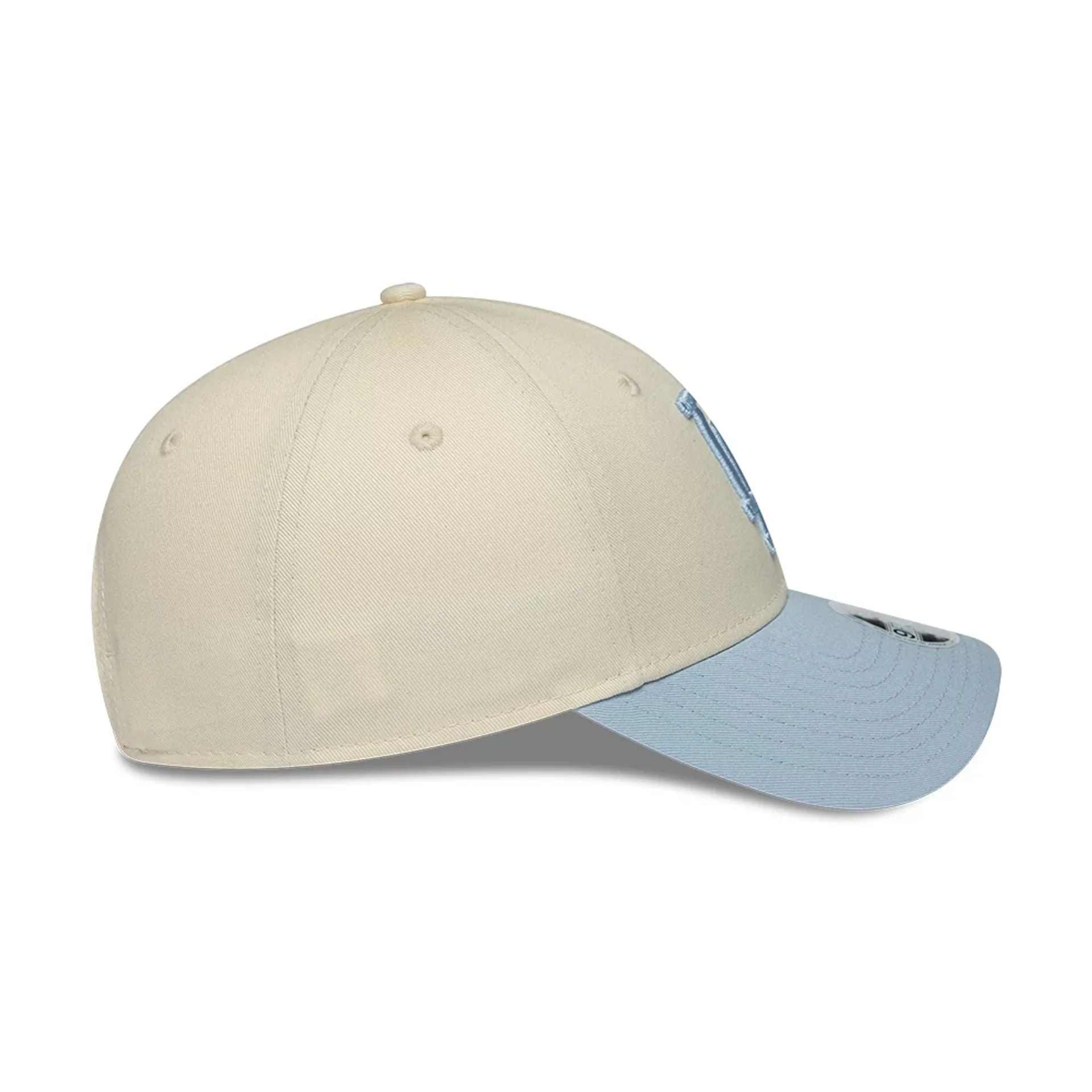 LA Dodgers Womens MLB Floral Cream 9FORTY Adjustable Cap - Image 5