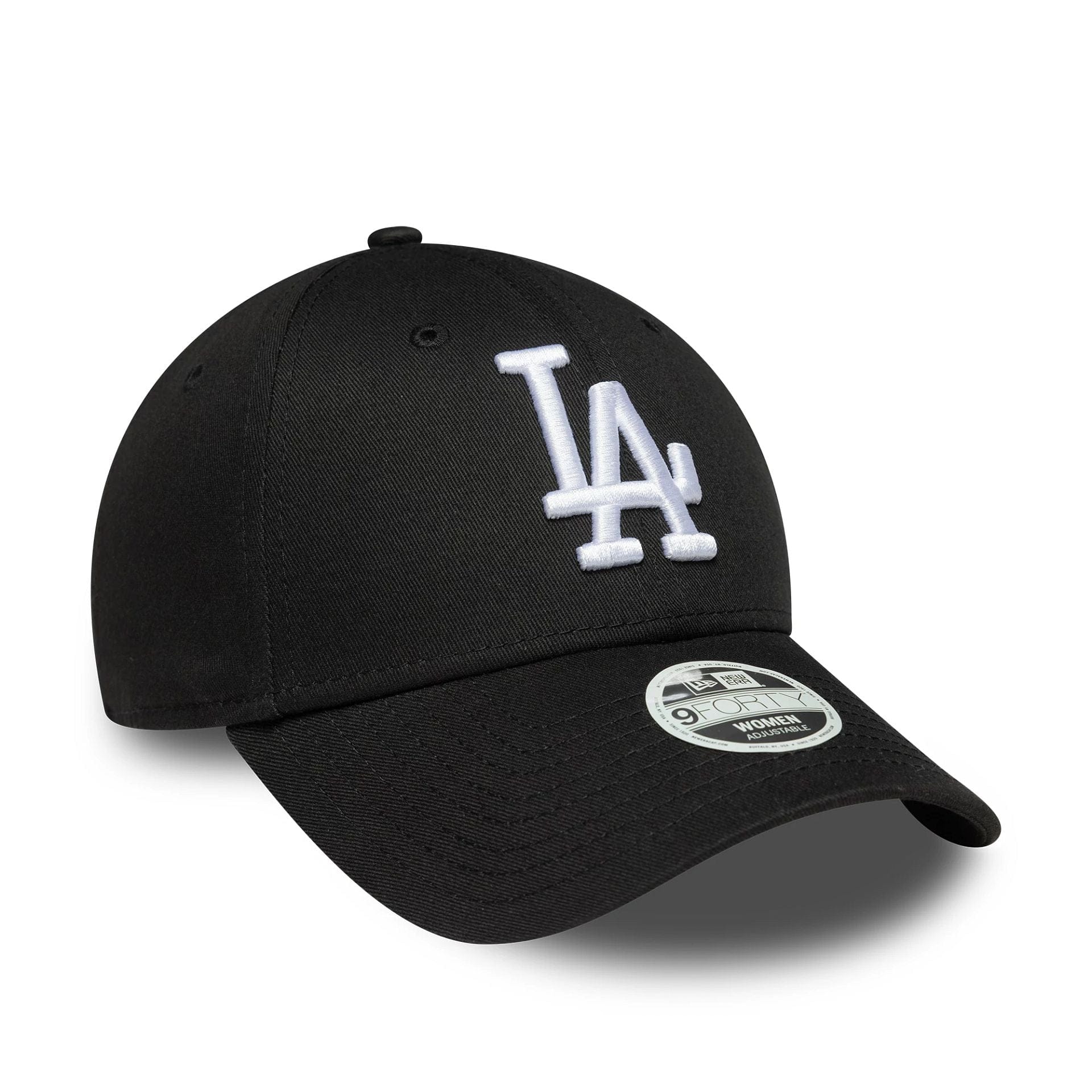 LA Dodgers Womens MLB League Essential Black 9FORTY Adjustable Cap - Image 3