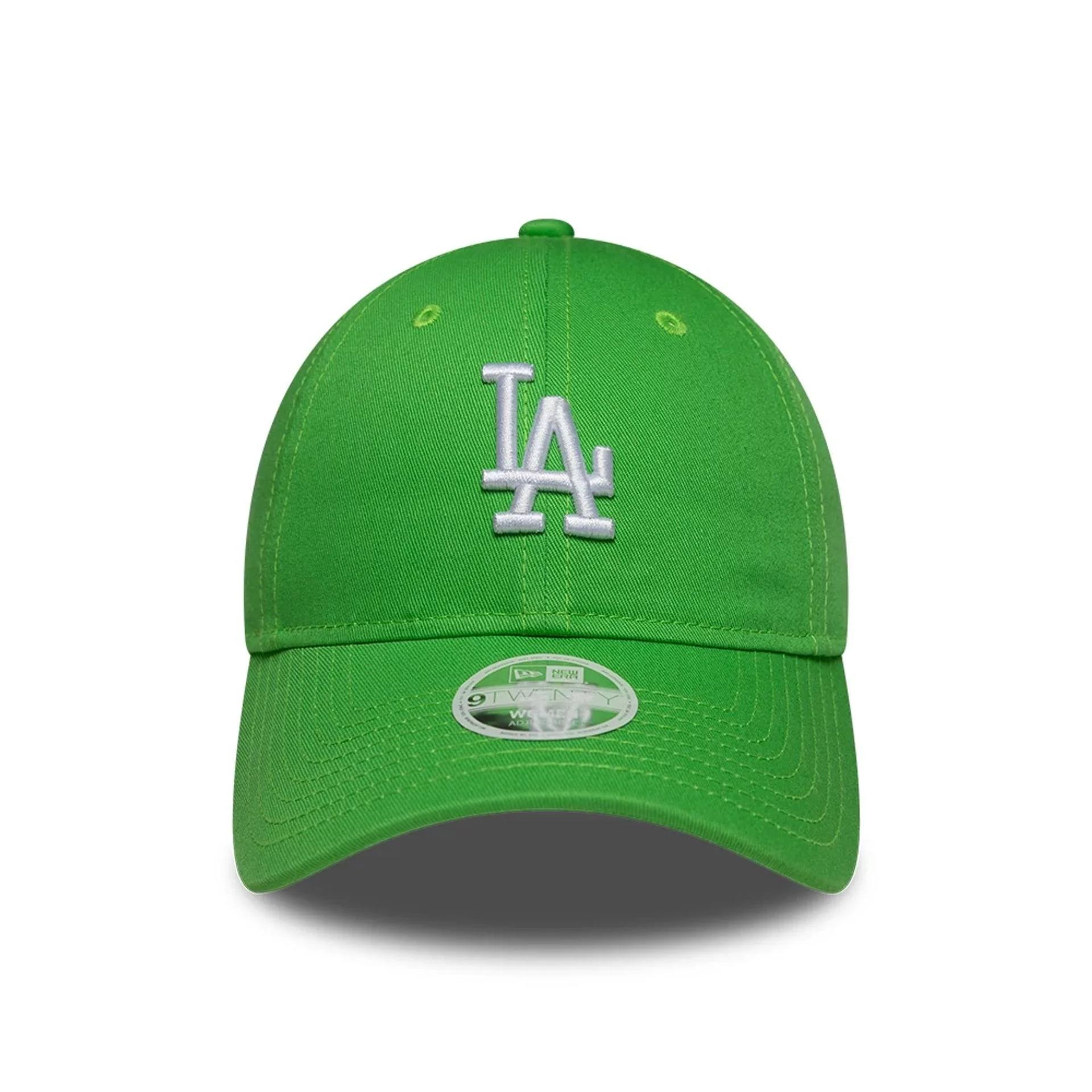 LA Dodgers Womens MLB League Essential Open Green 9TWENTY Adjustable Cap - Image 2